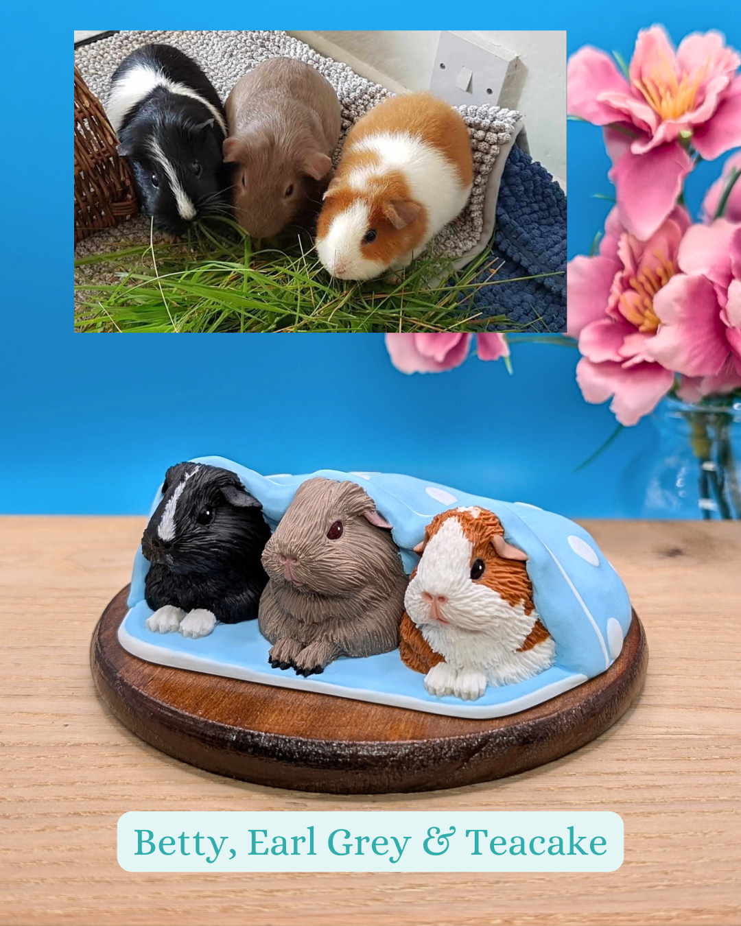 Personalised Guinea Pig Sculpture