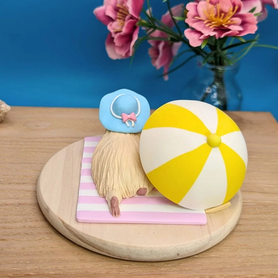 Summer Guinea Pig Sculpture