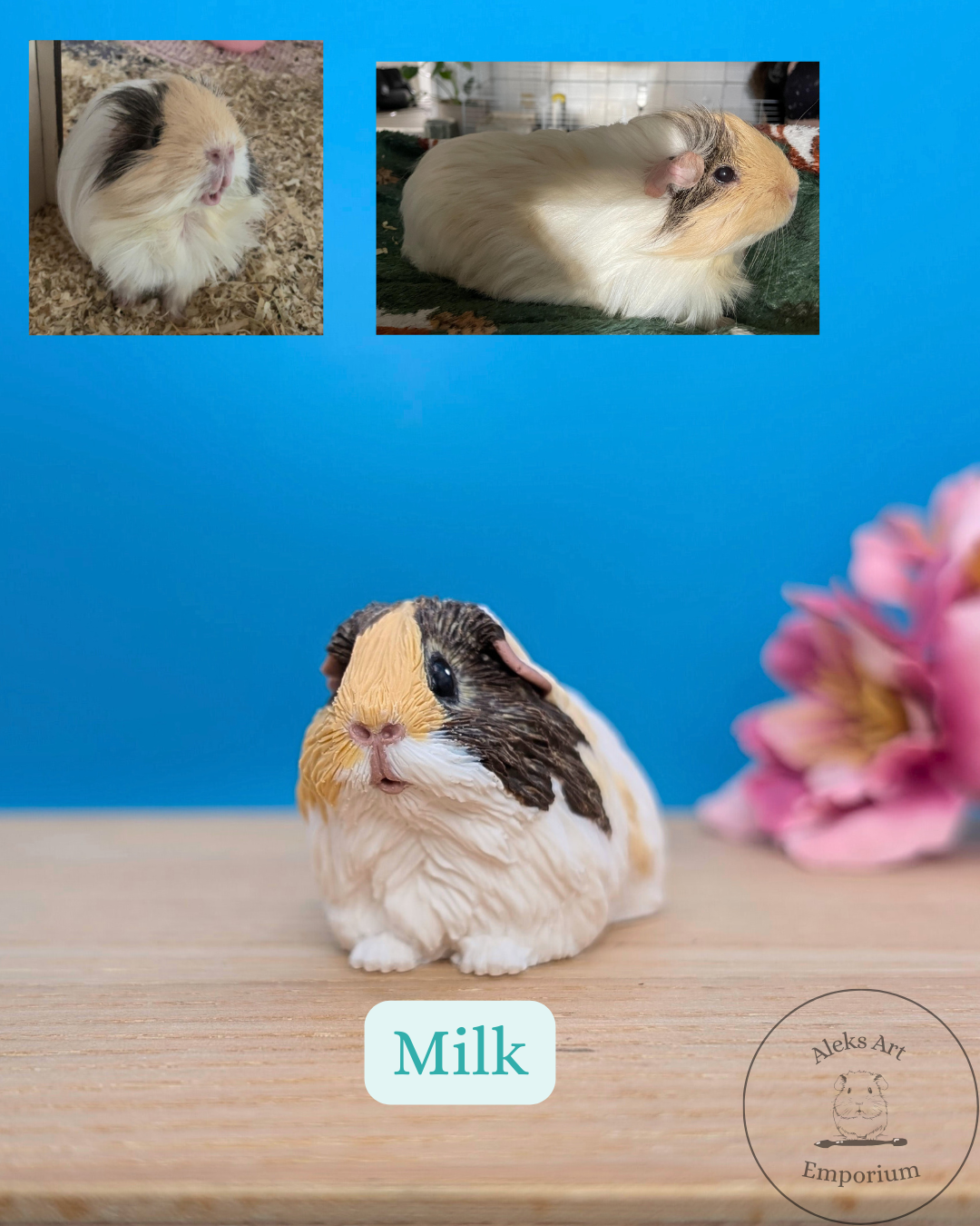 Personalised Guinea Pig Sculptures