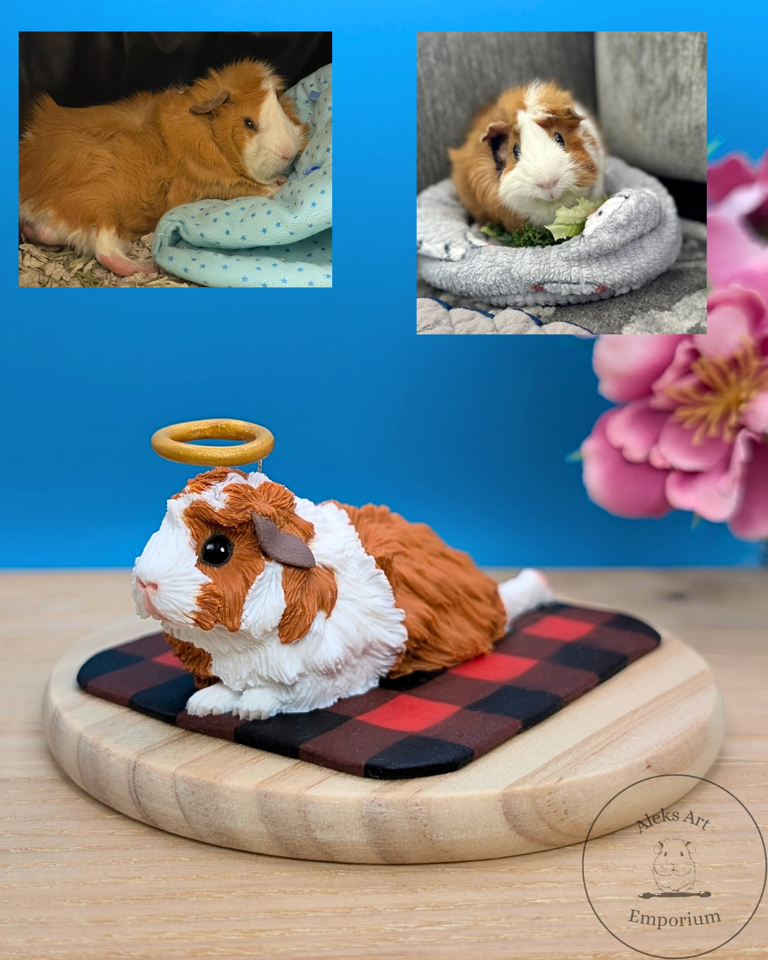 Personalised Guinea Pig Sculpture