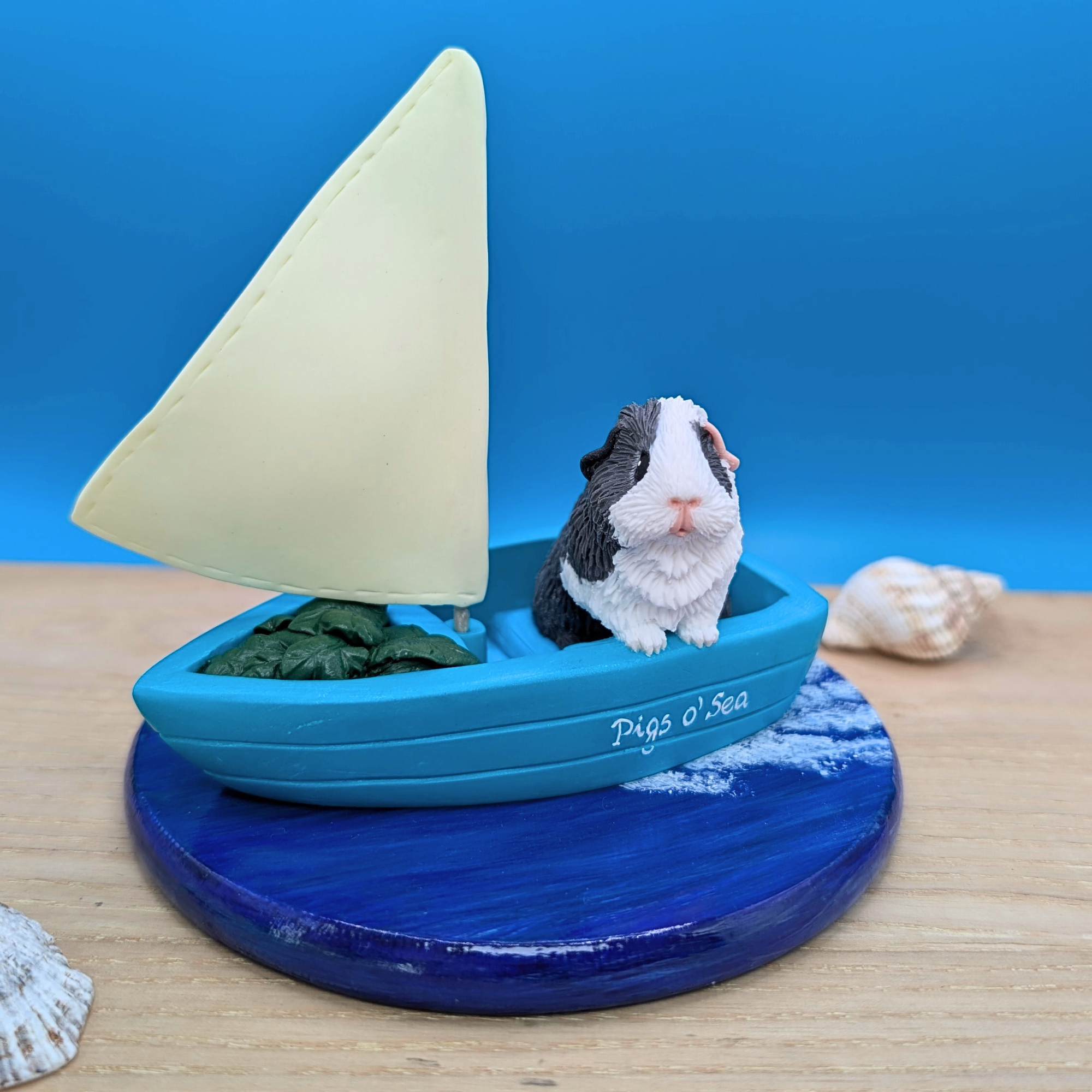 Guinea Pig Sculpture Sailing Adventure