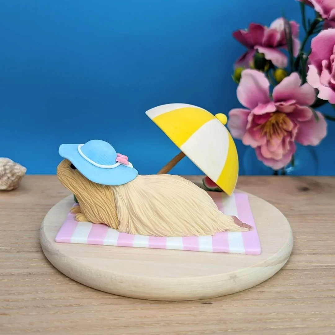 Summer Guinea Pig Sculpture