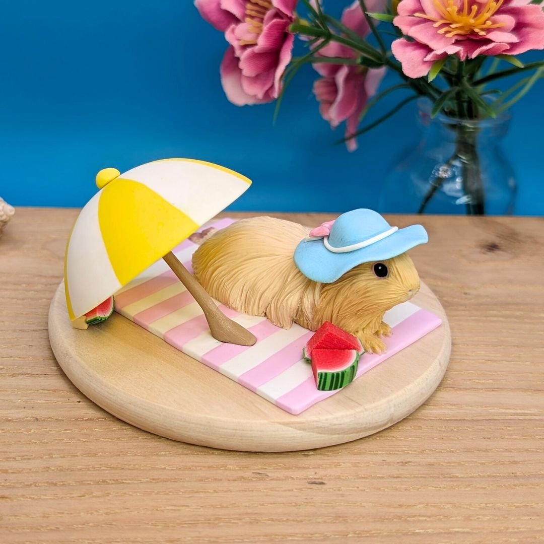 Summer Guinea Pig Sculpture