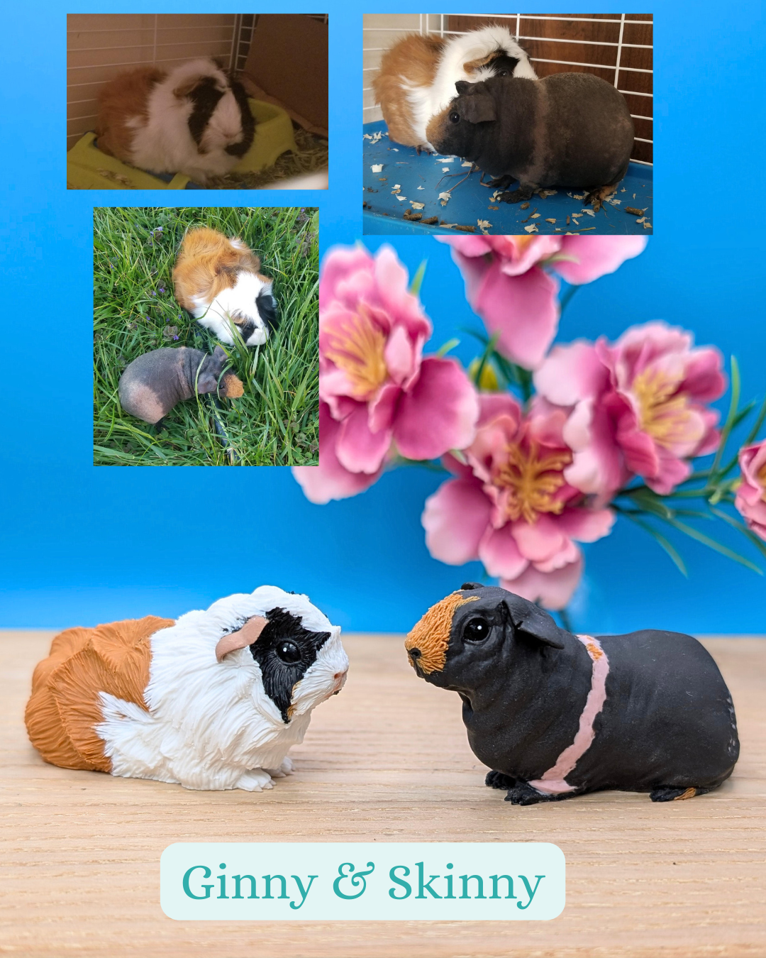 Personalised Guinea Pig Sculpture