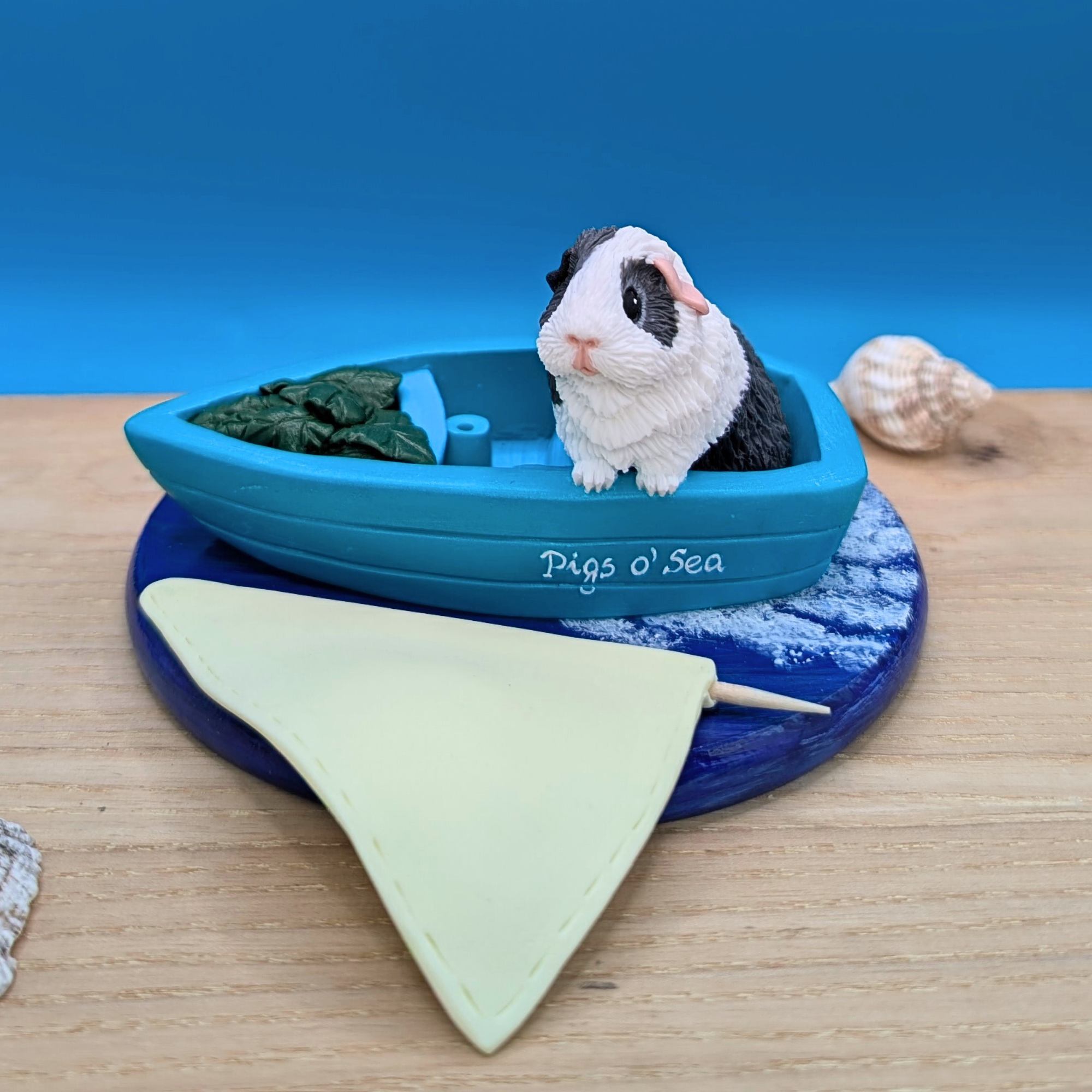 Guinea Pig Sculpture Sailing Adventure