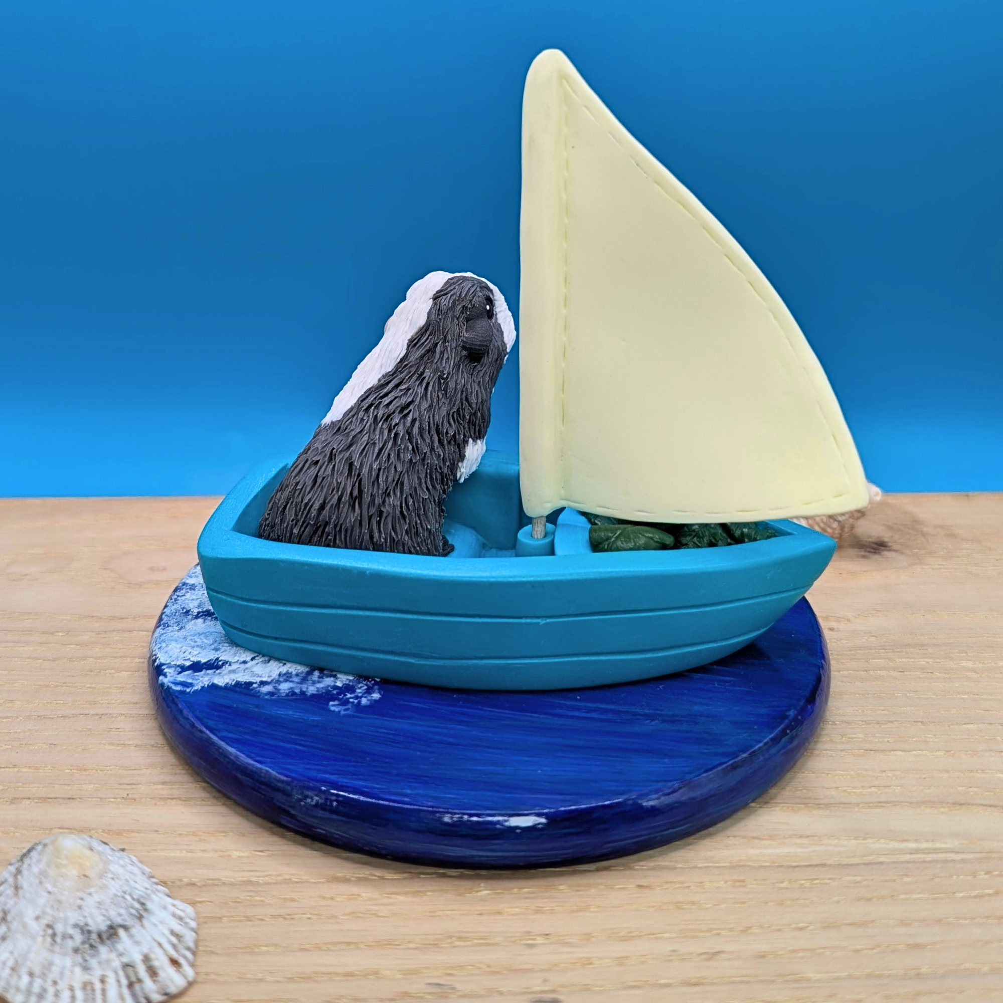 Guinea Pig Sculpture Sailing Adventure