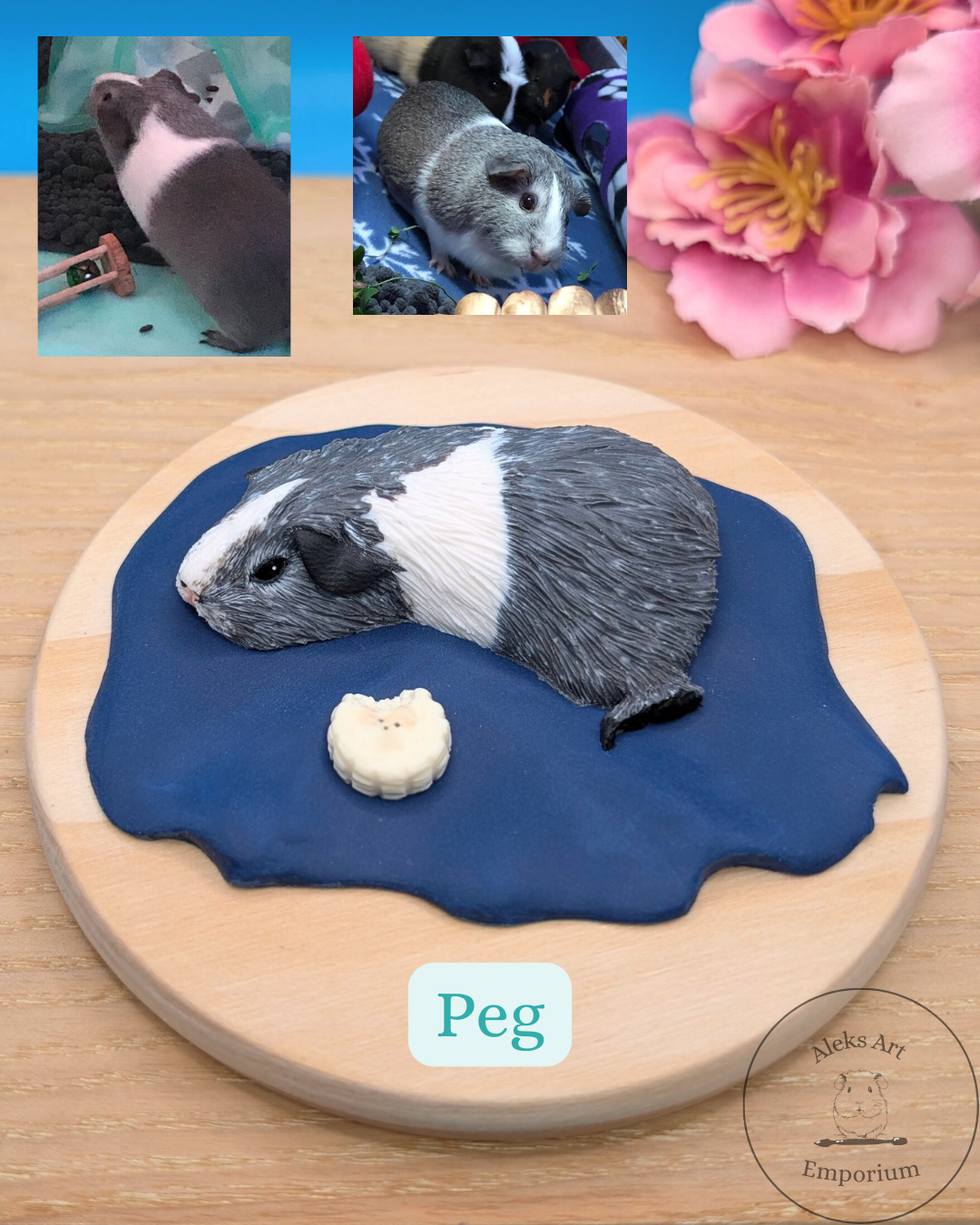 Personalised Guinea Pig Sculptures