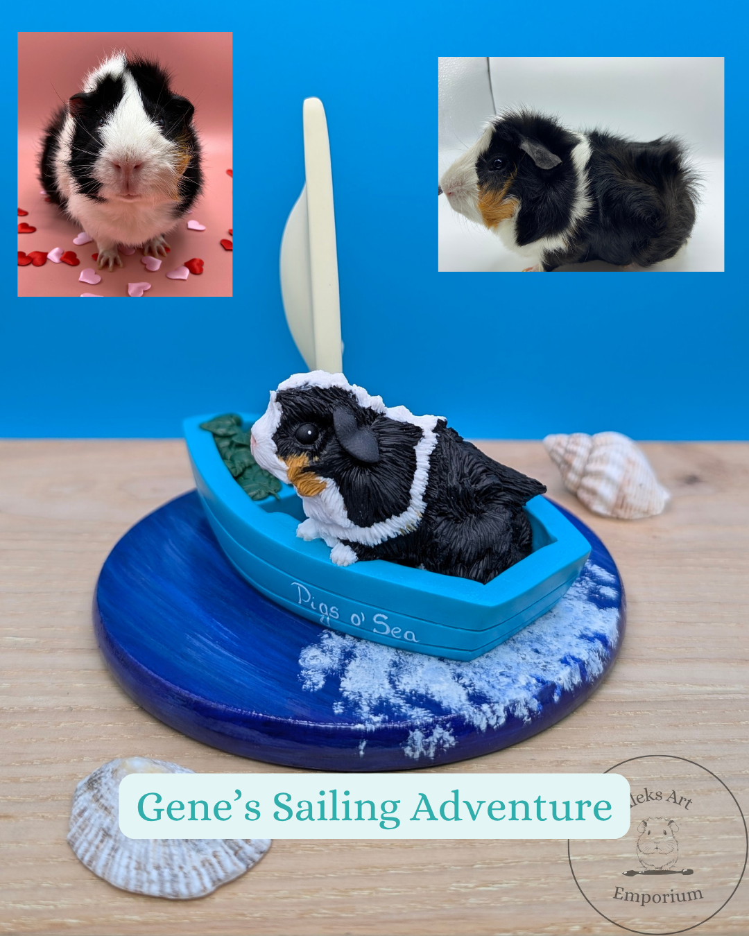 Personalised Guinea Pig Sculpture