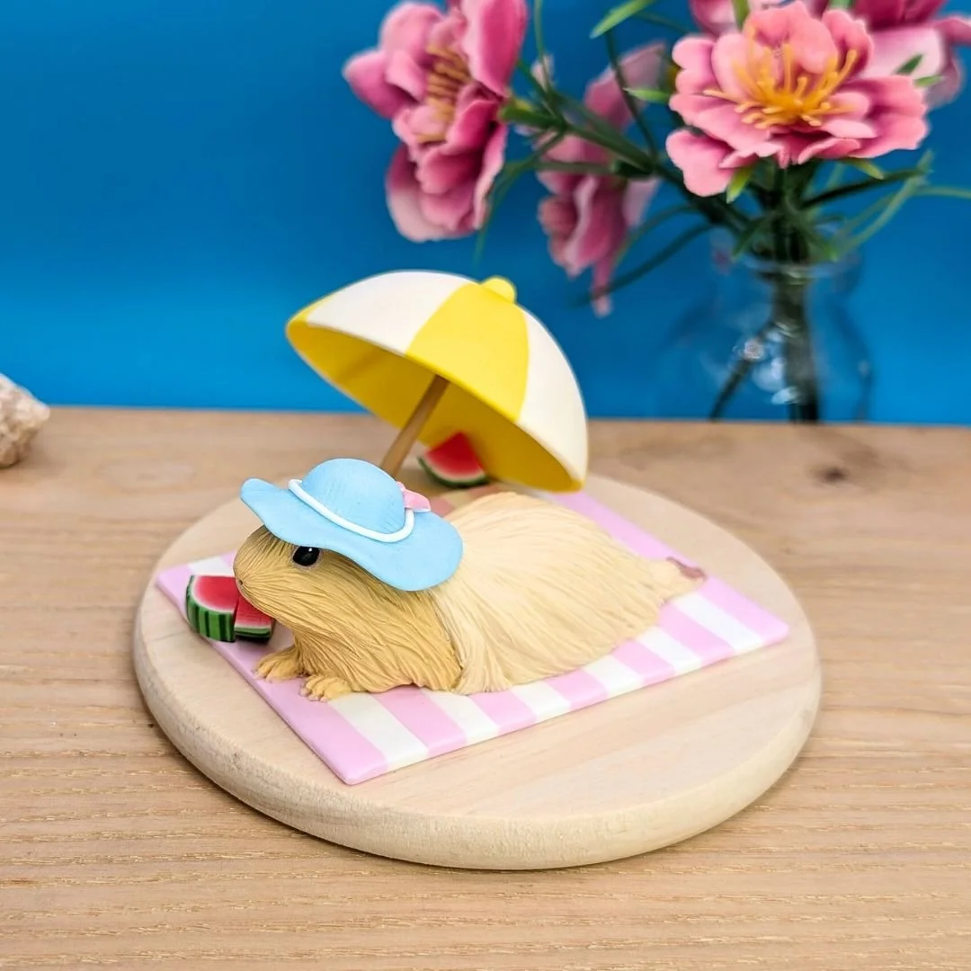Summer Guinea Pig Sculpture