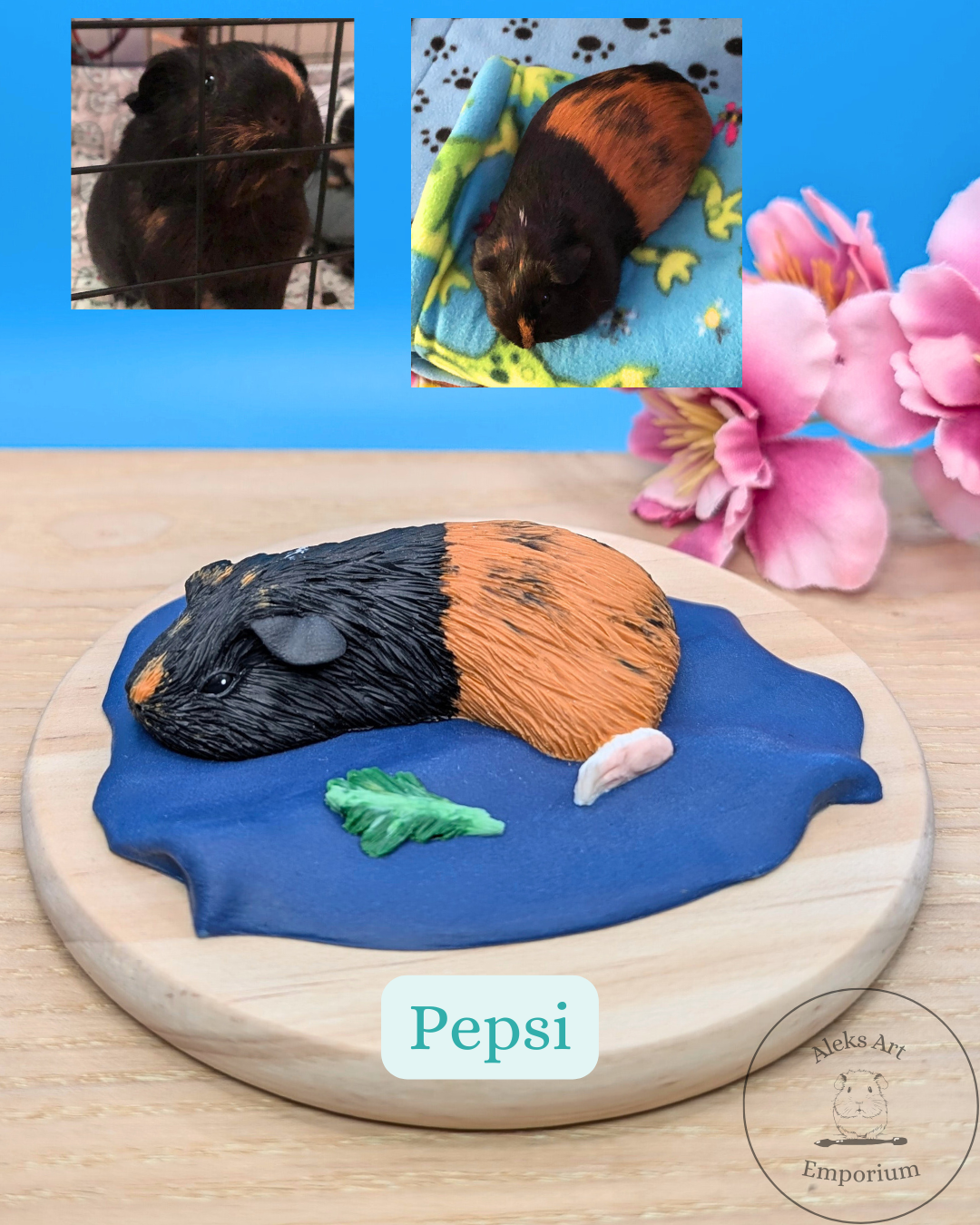 Personalised Guinea Pig Sculptures