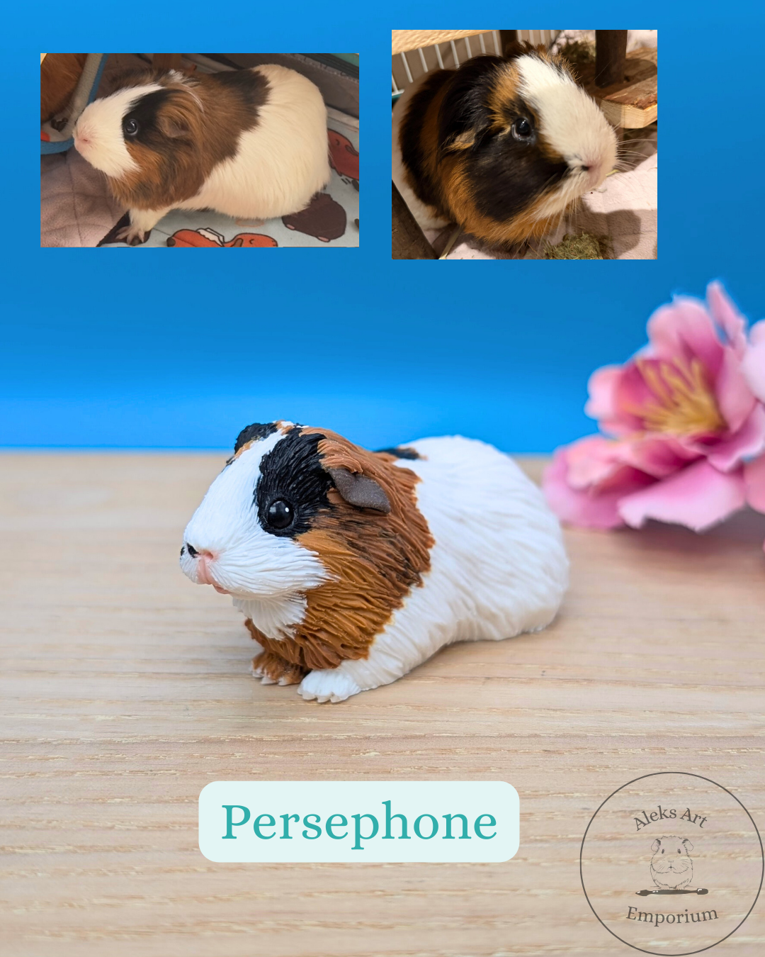 Personalised Guinea Pig Sculptures