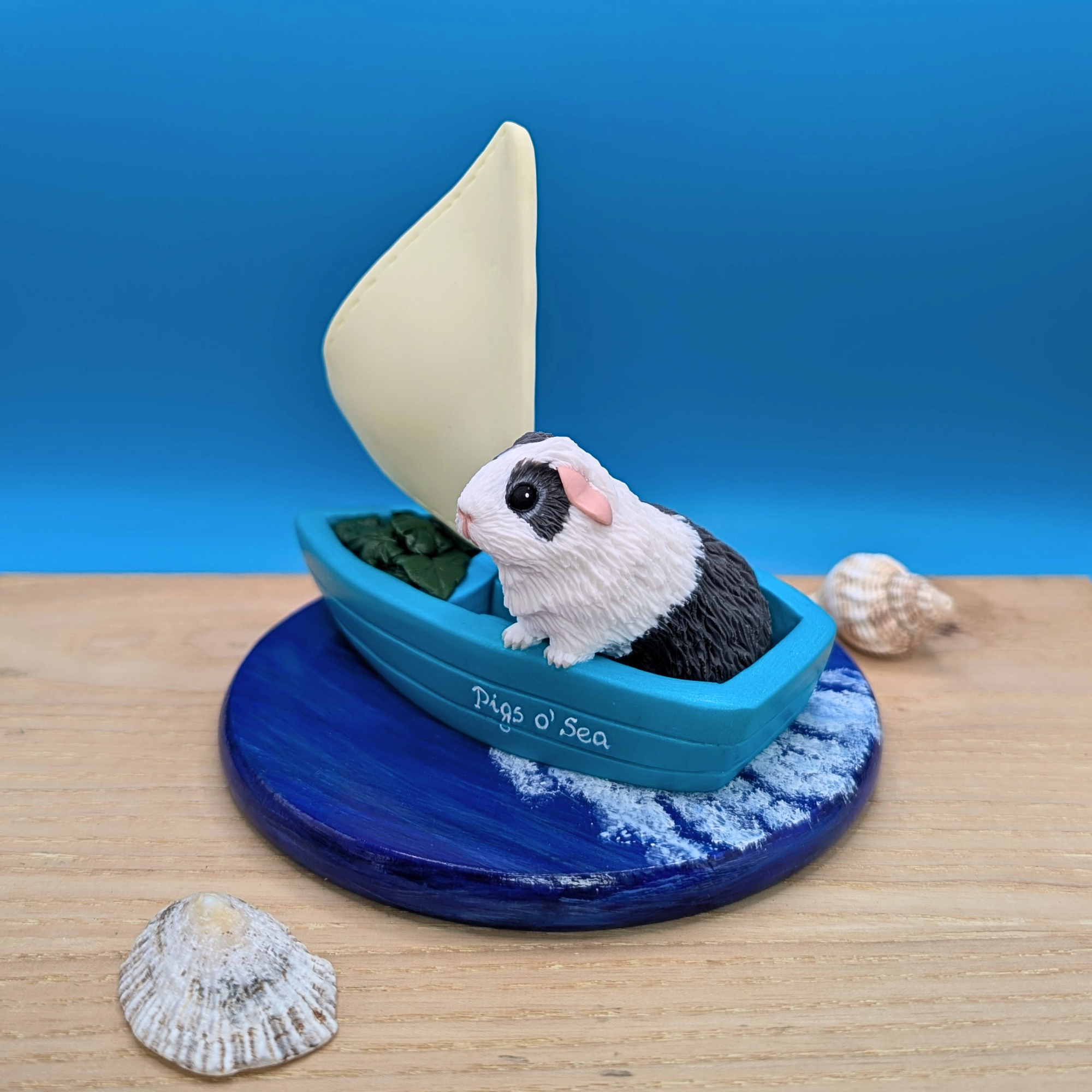Guinea Pig Sculpture Sailing Adventure