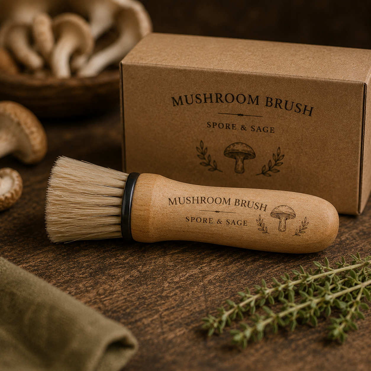 Mushroom Brush