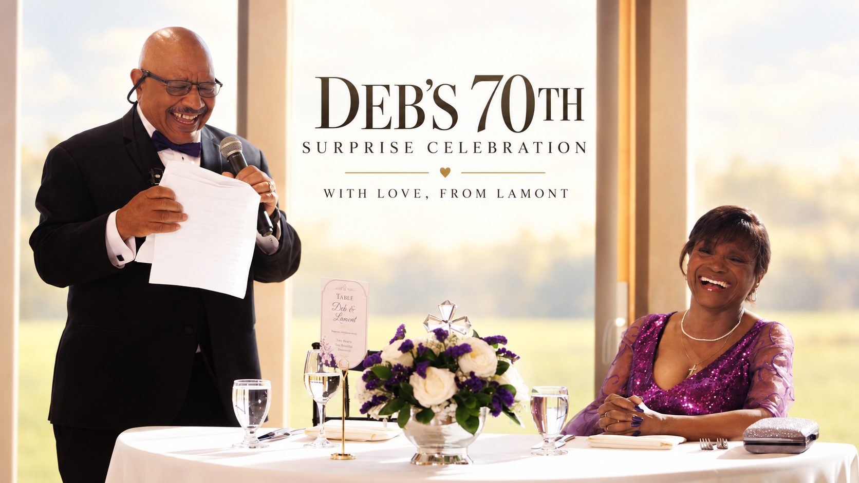 Lamont & Deb — A 70th Celebration
