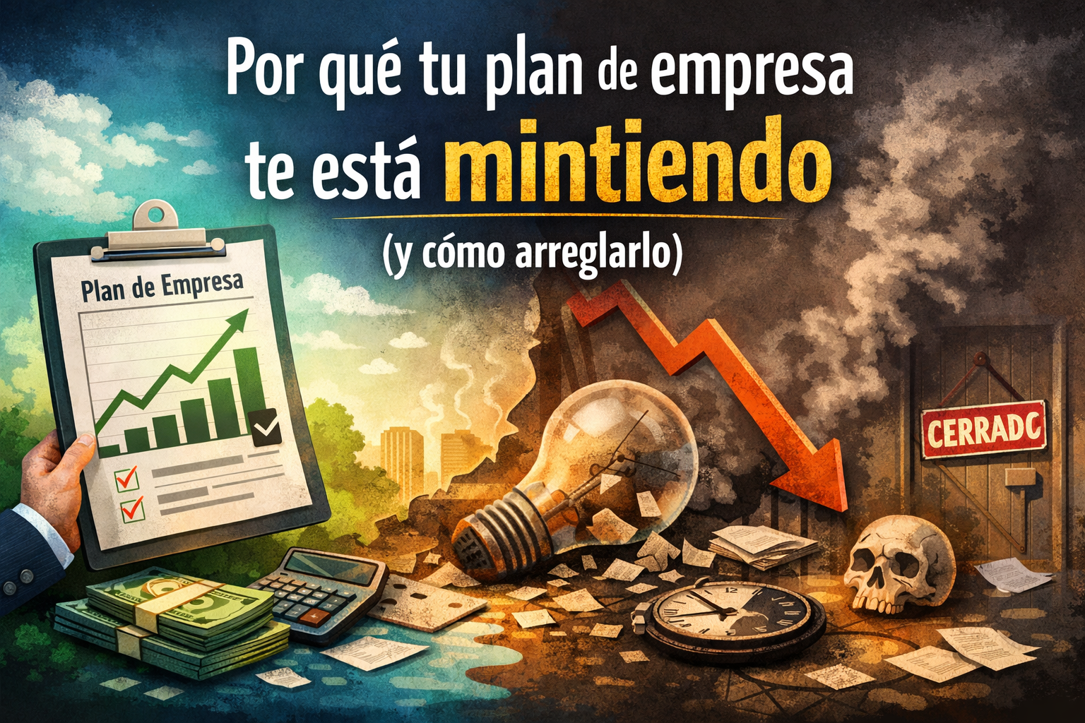 Por qué tu plan de empresa te está mintiendo (y cómo arreglarlo)