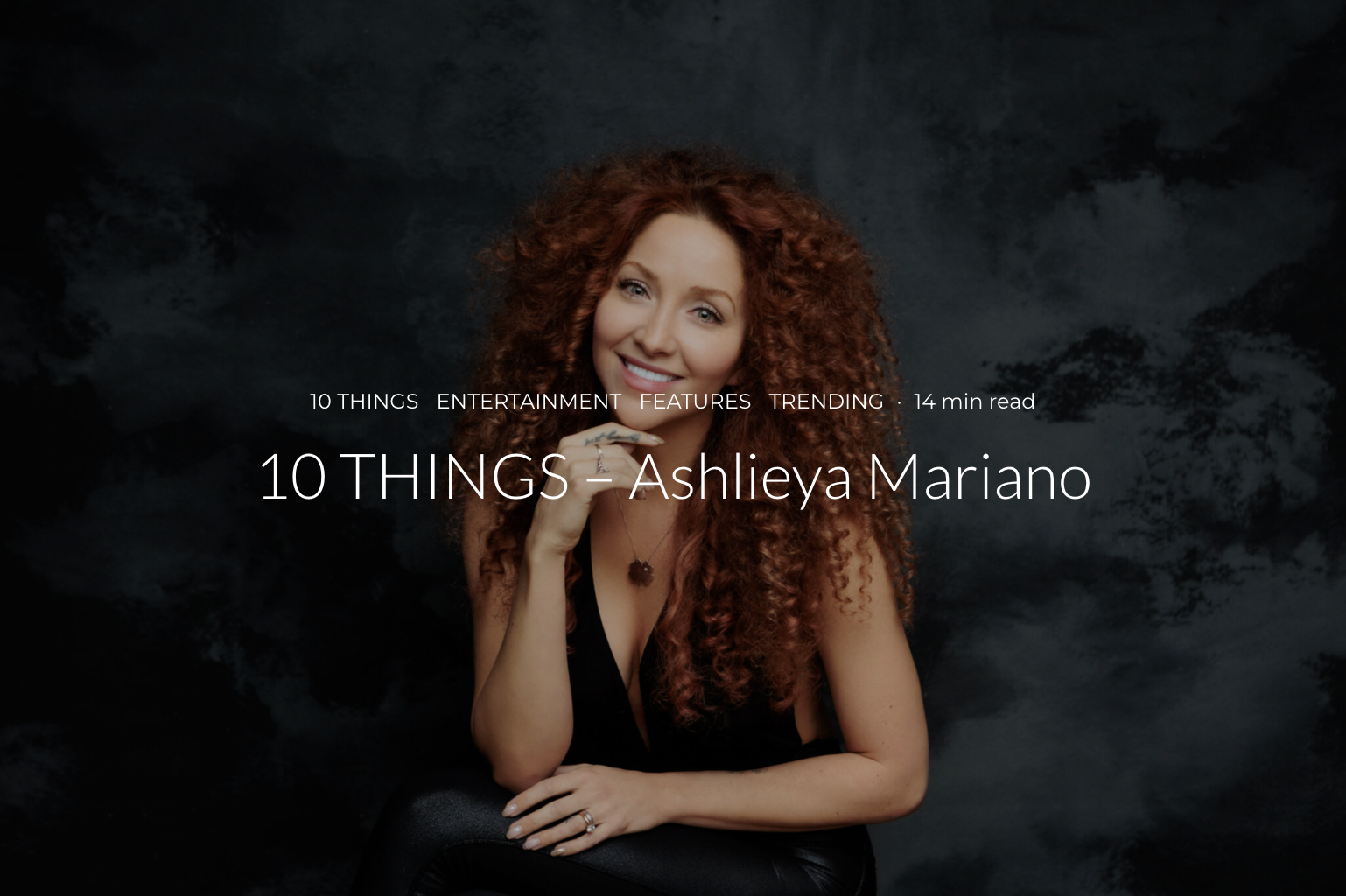 Ashlieya featured in Regard Magazine sharing why creativity is more than performance