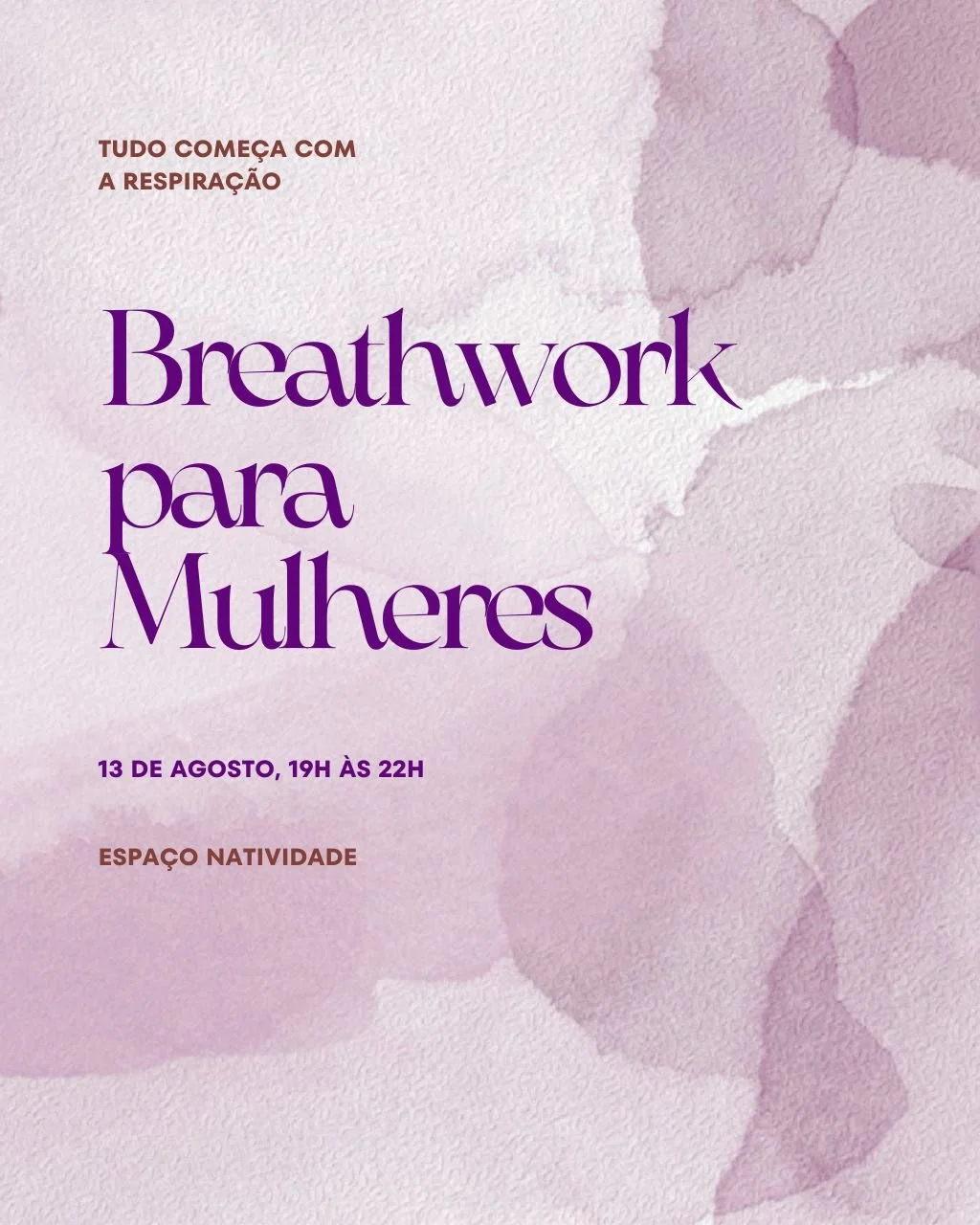 Breathwork para Mulheres