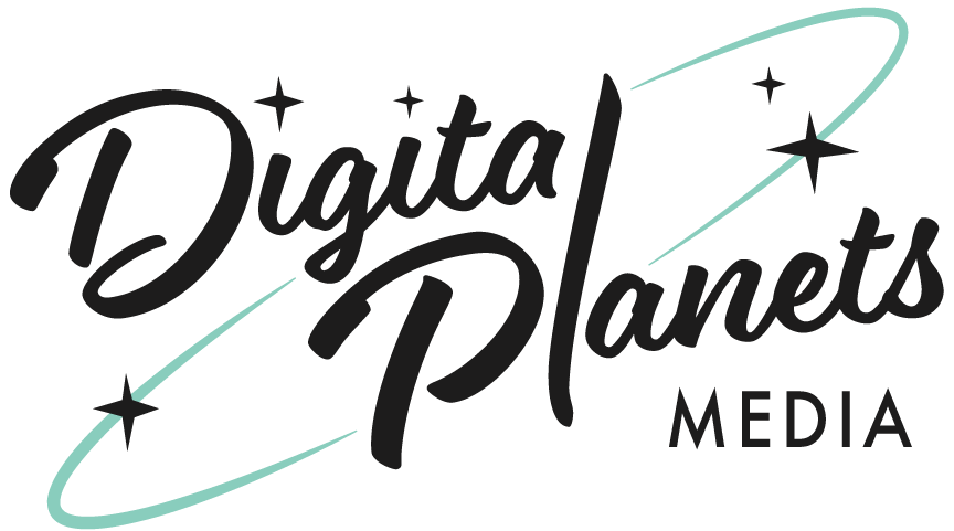 DIGITAL PLANETS MEDIA - Brand Identity &amp; Squarespace Website Design for Creative Businesses