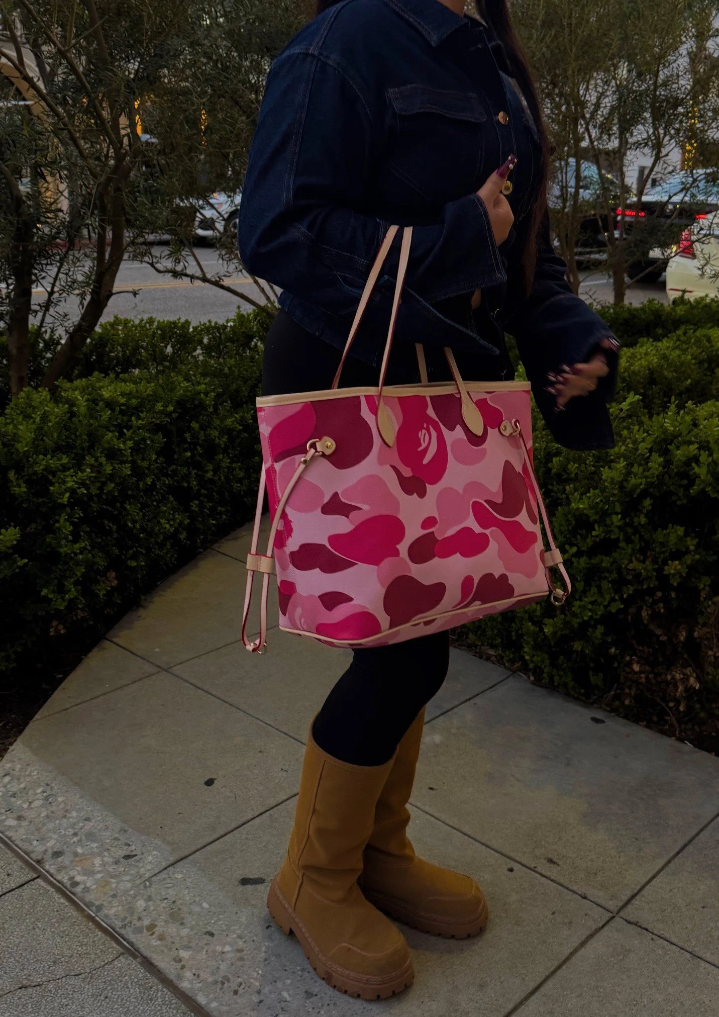 asap pic-pink camo tote-side girl.jpg