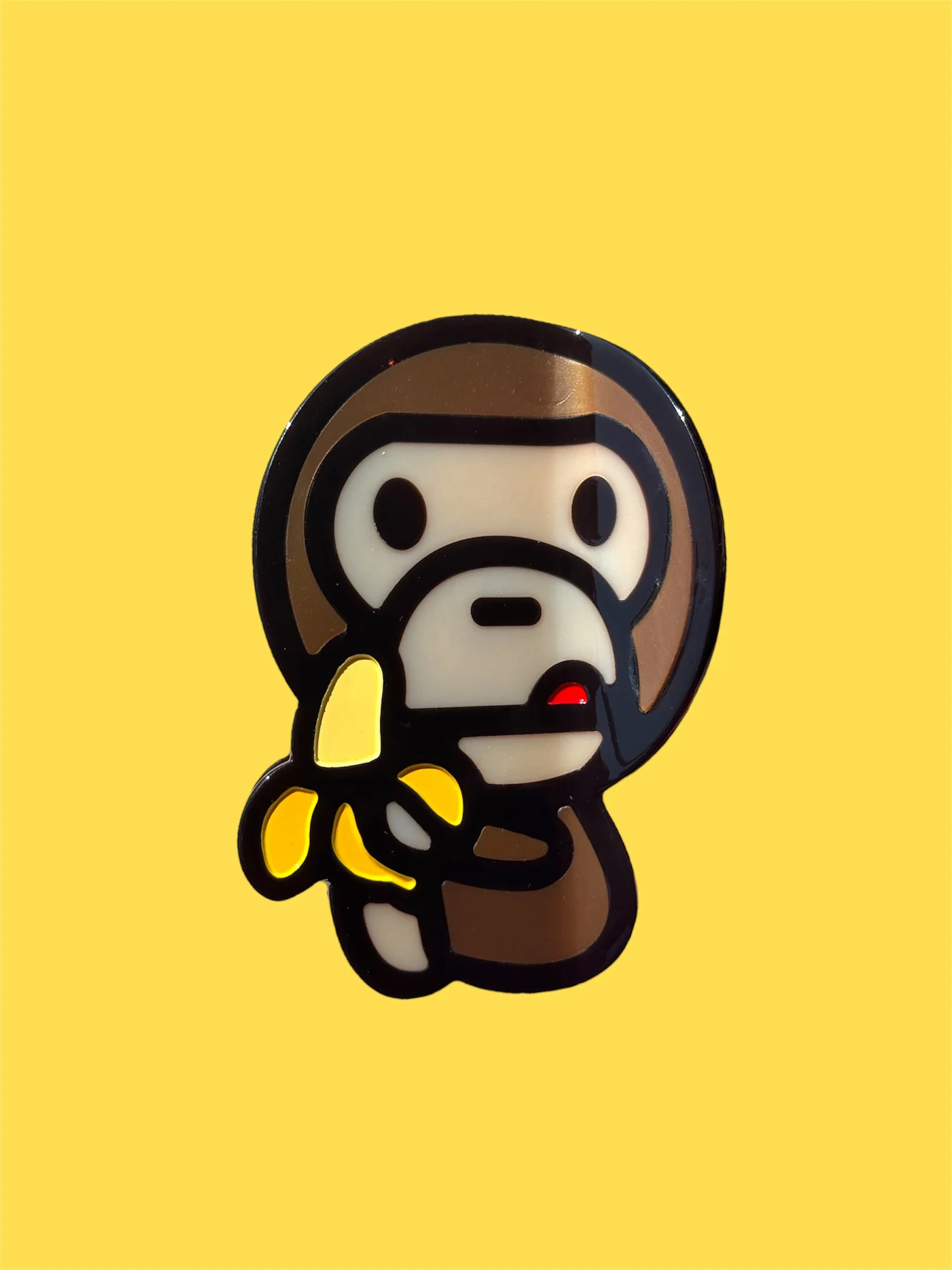 Banana Milo Hair clip