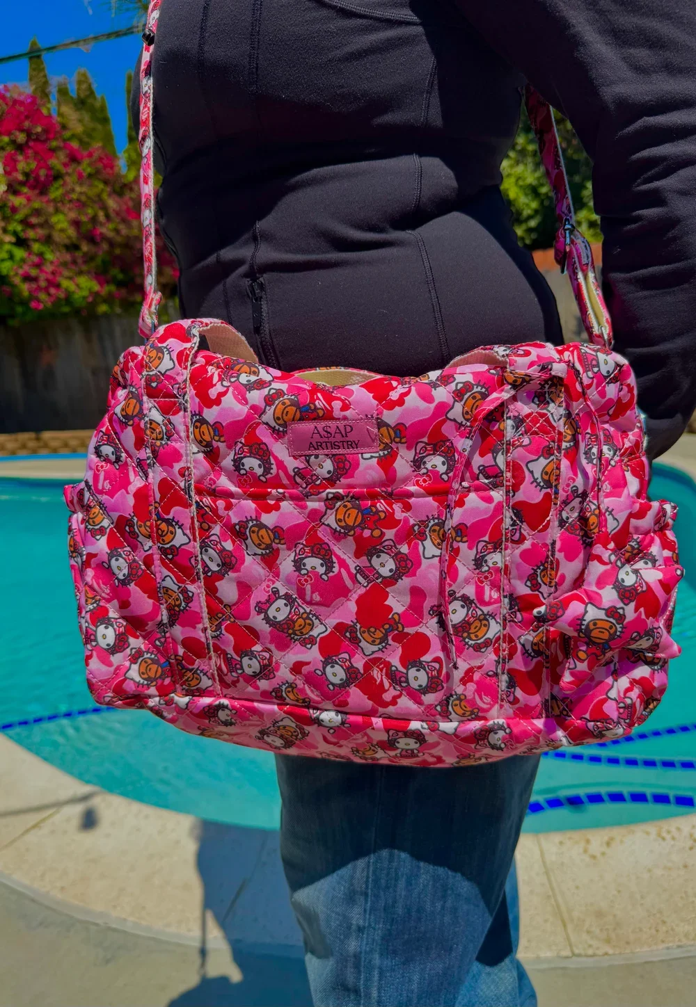 asap-hello kitty x milo duffle bag 2.webp