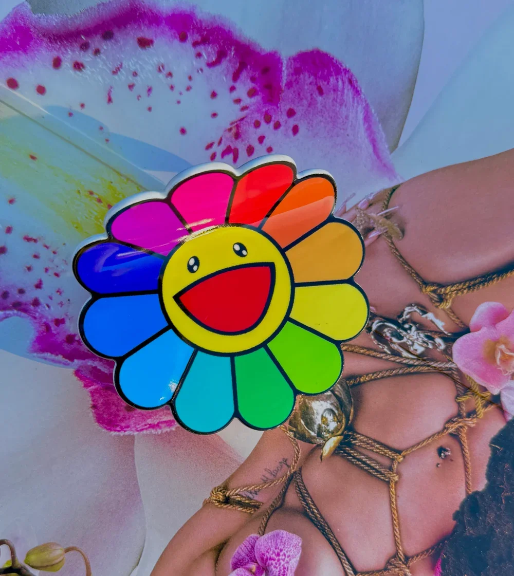 Murakami Flower Hairclip