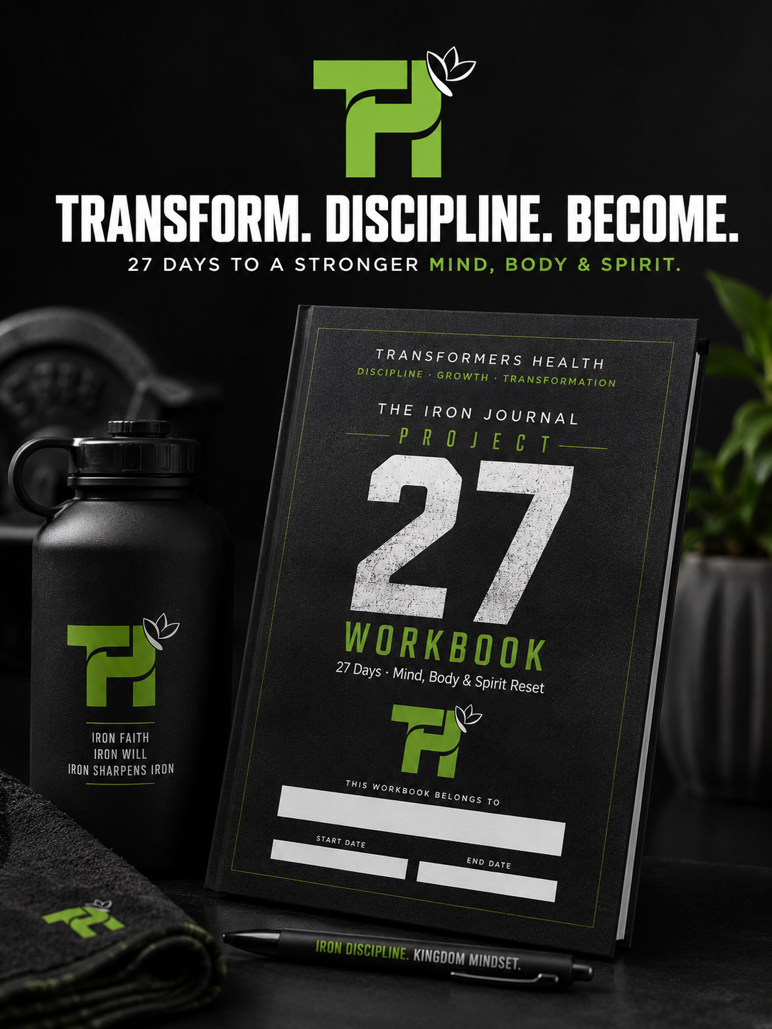 Iron Journal & Workbook- Project 27