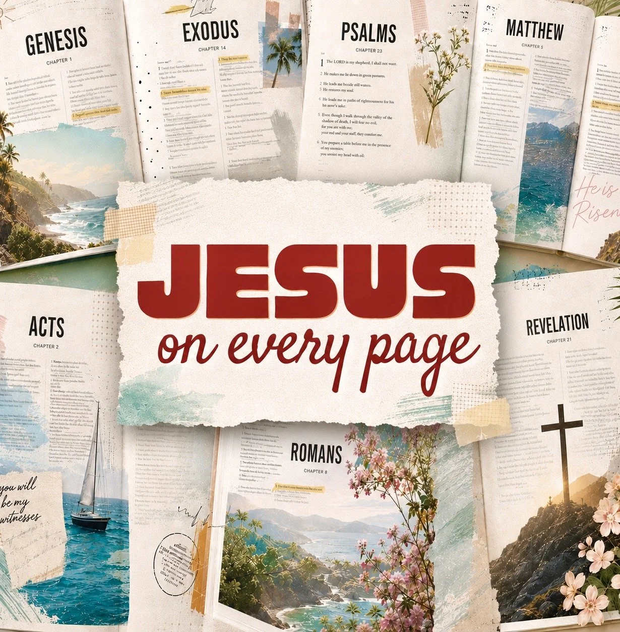 Jesus on Every Page