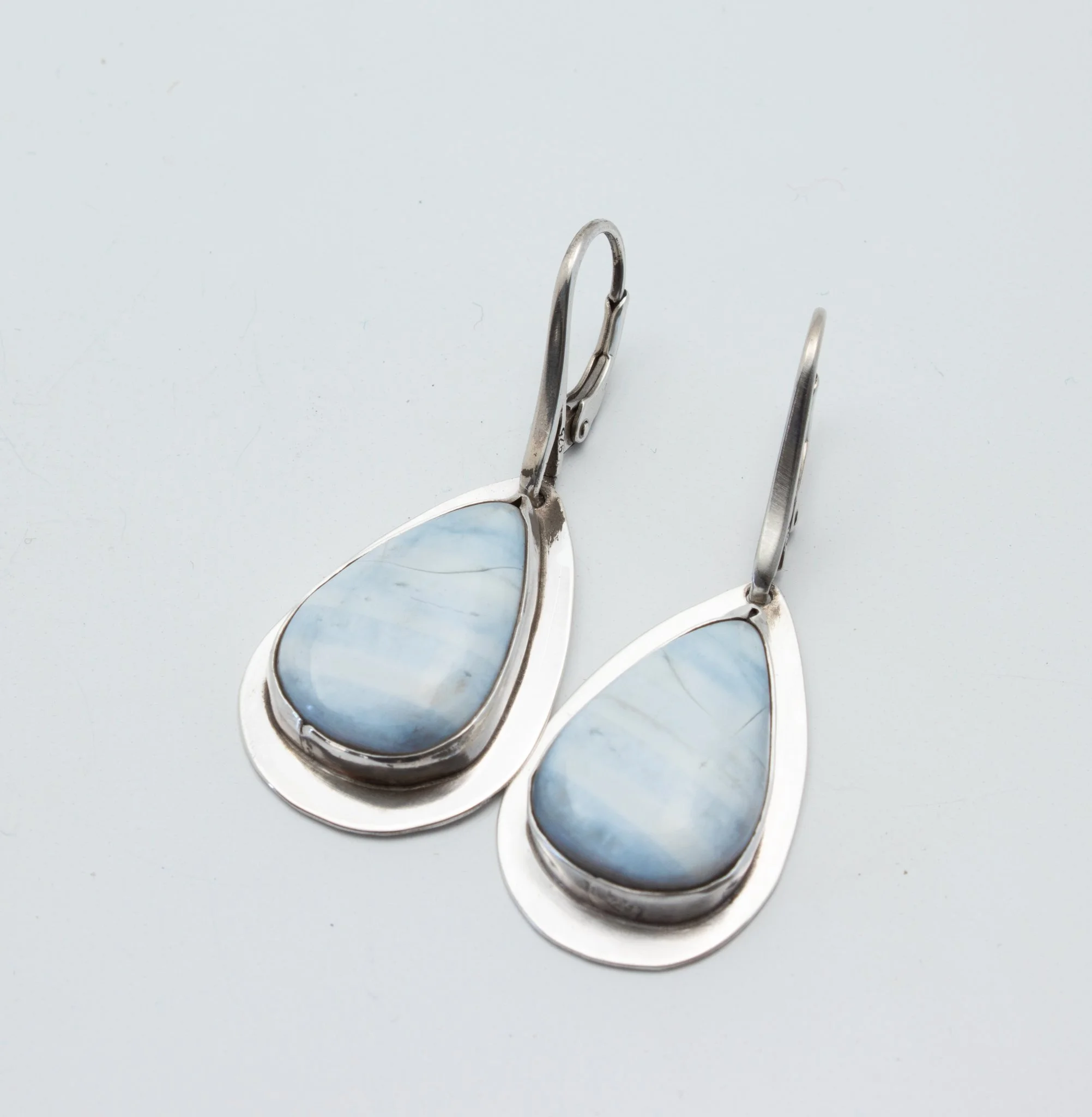 Sterling Silver & Lamar Earrings