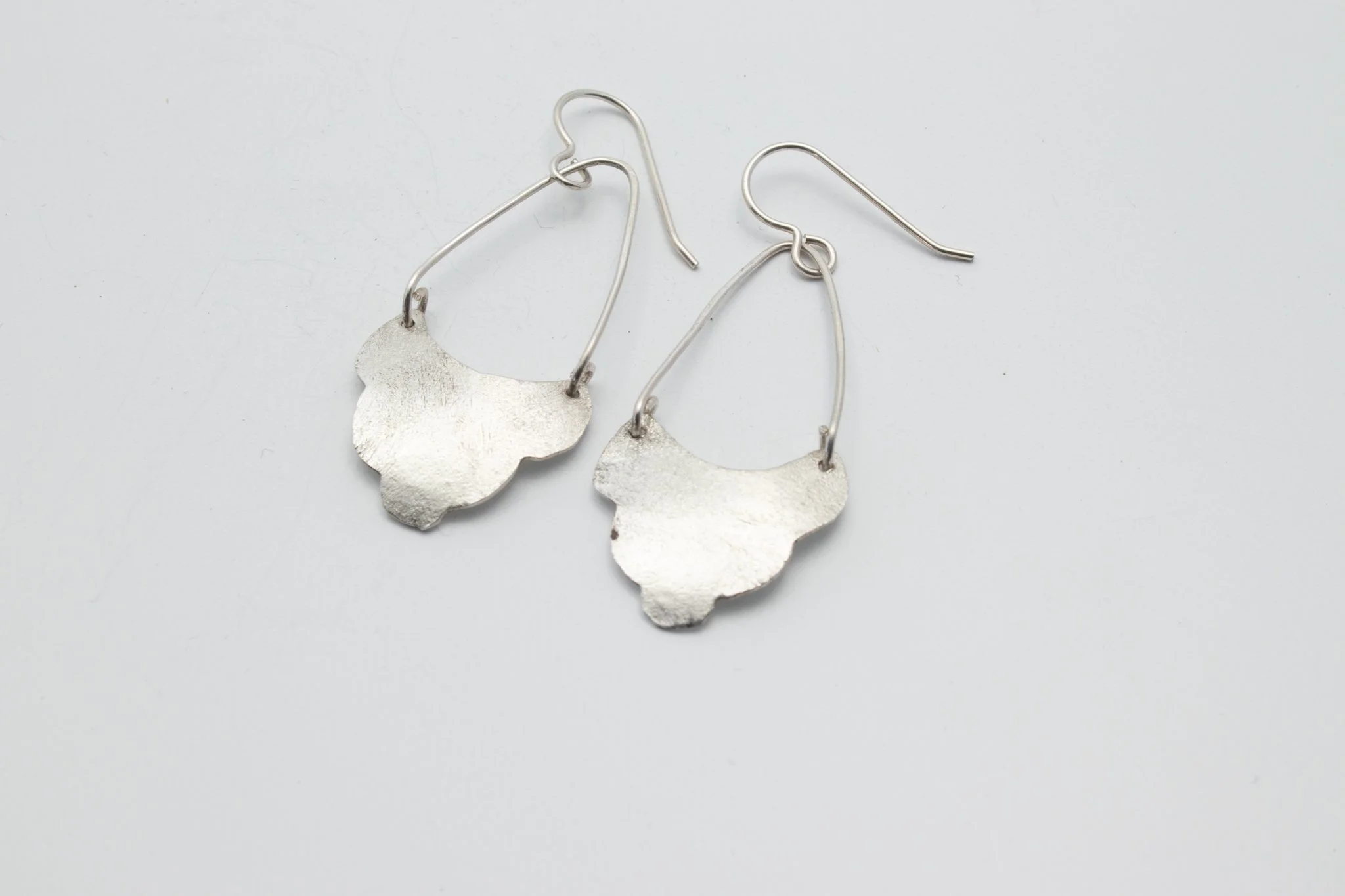 Sterling Cloud Earrings