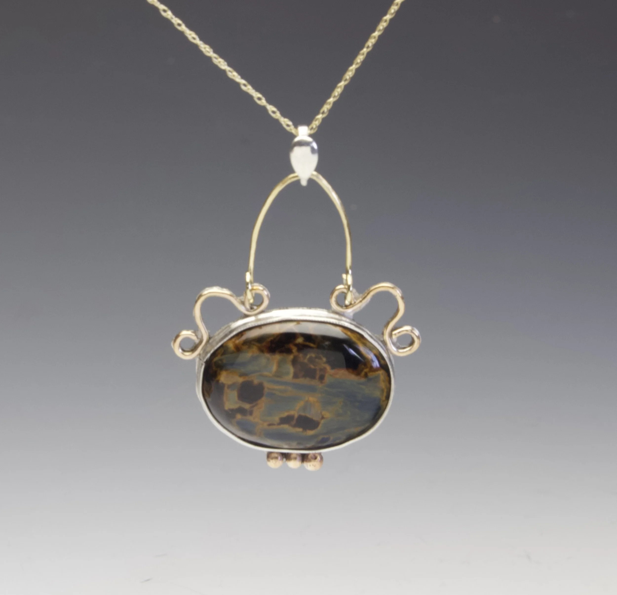 Pietersite and 14kg Pendant