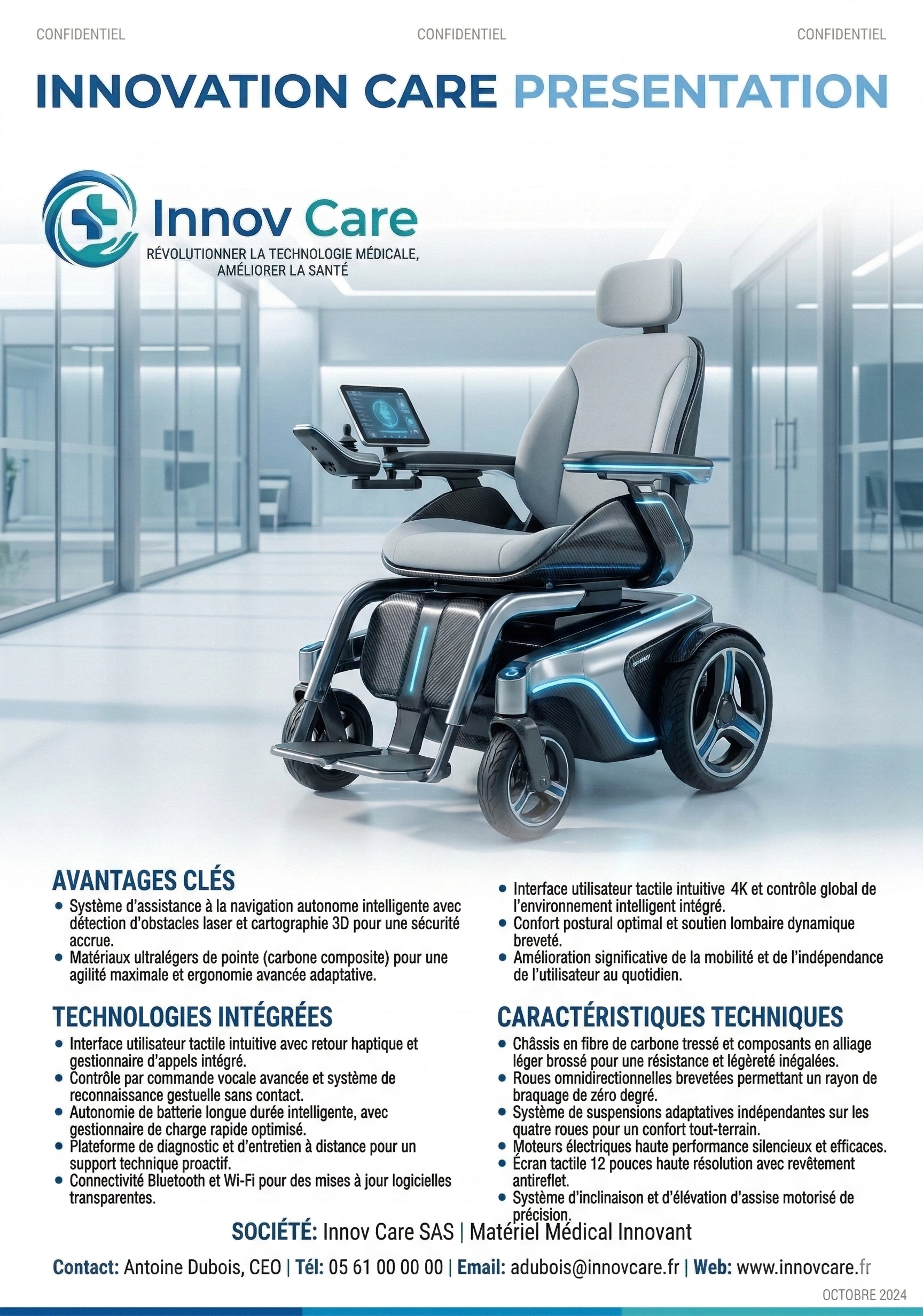 fiche-produit-materiel-medical-brochure-professionnelle-correlis-editions