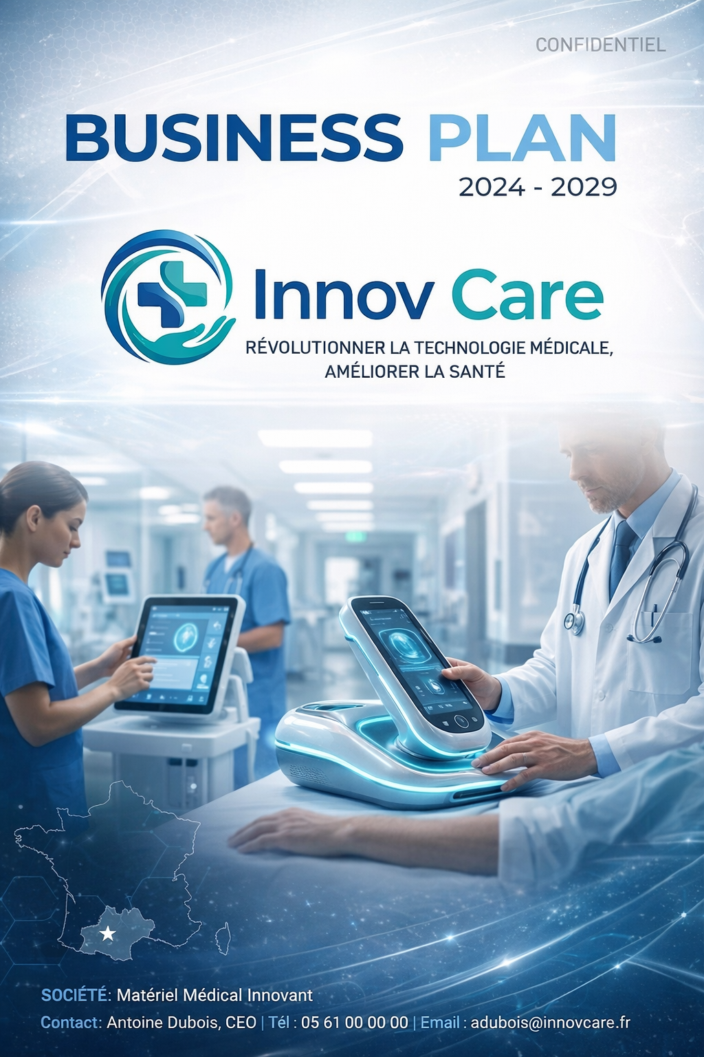business-plan-dispositifs-medicaux-redaction-document-strategique-correlis-editions