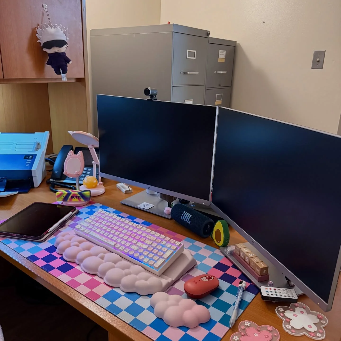 Evolution of my office 🥰🥰🥰