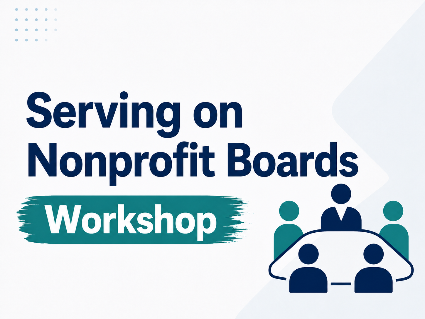 Serving on Nonprofit Boards