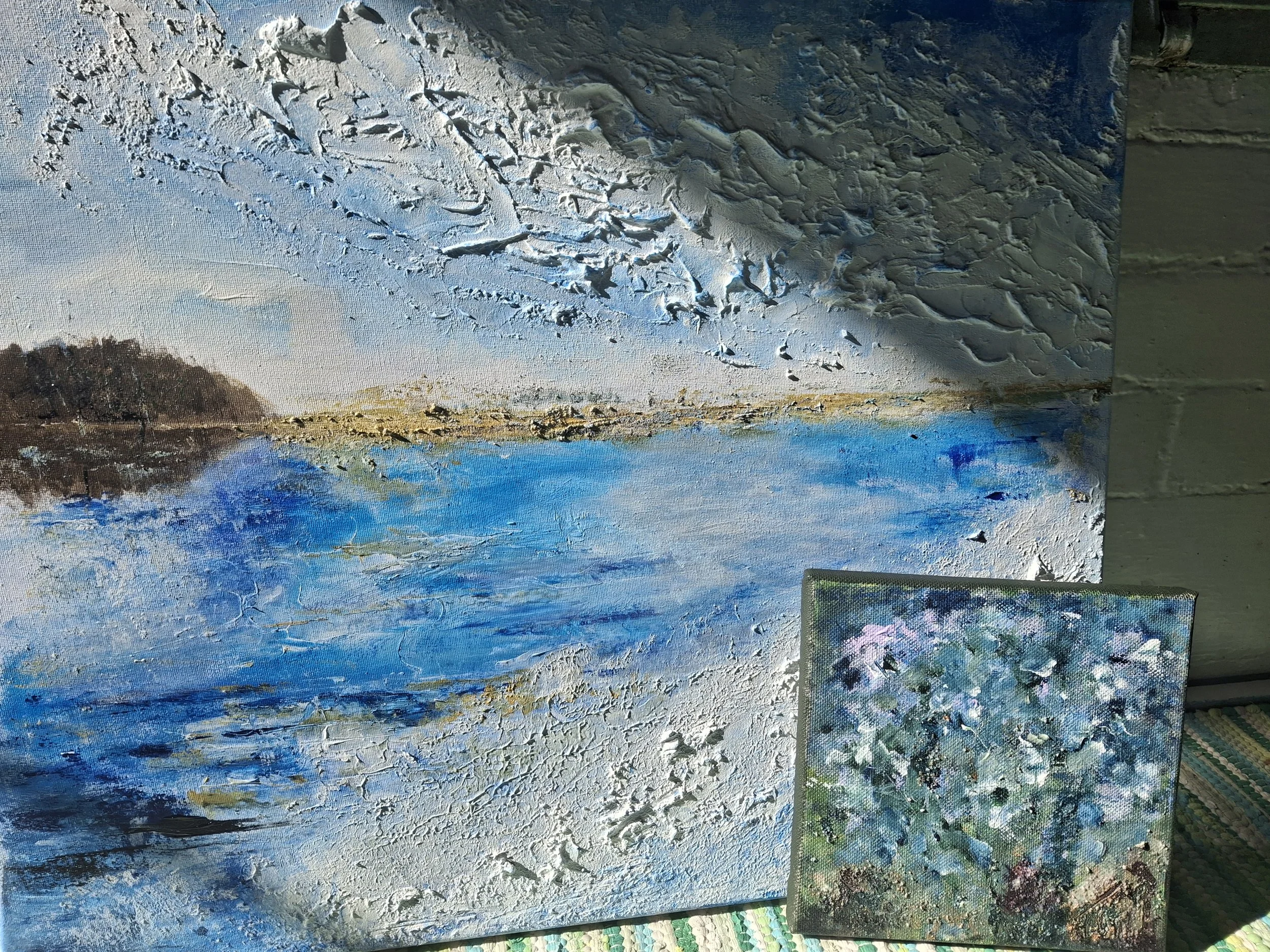 Reflections on the Water &
Old Apple Tree`s Spirit