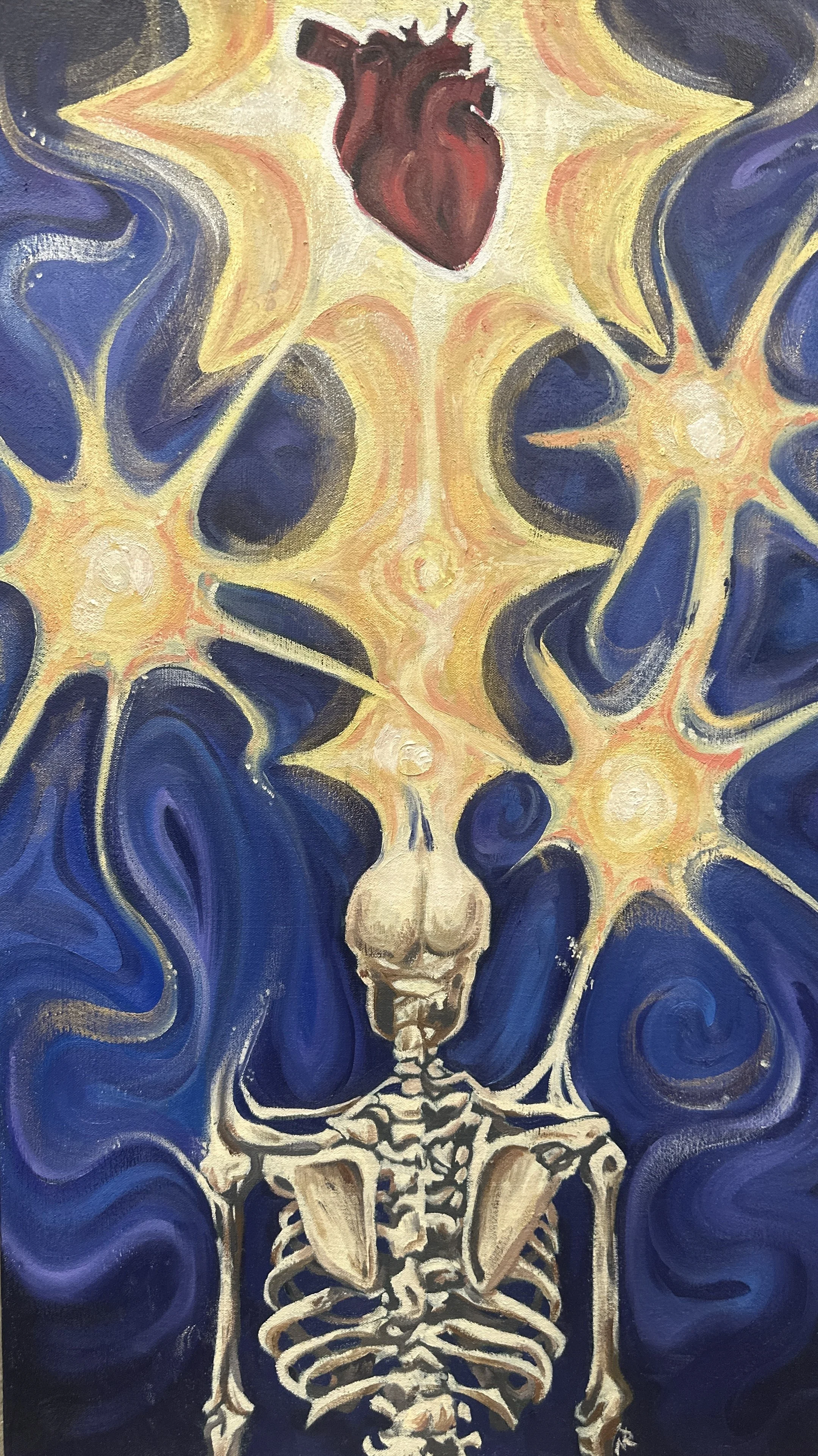 "--", Oil Paint, 17.5in x 29in, 12/09/25