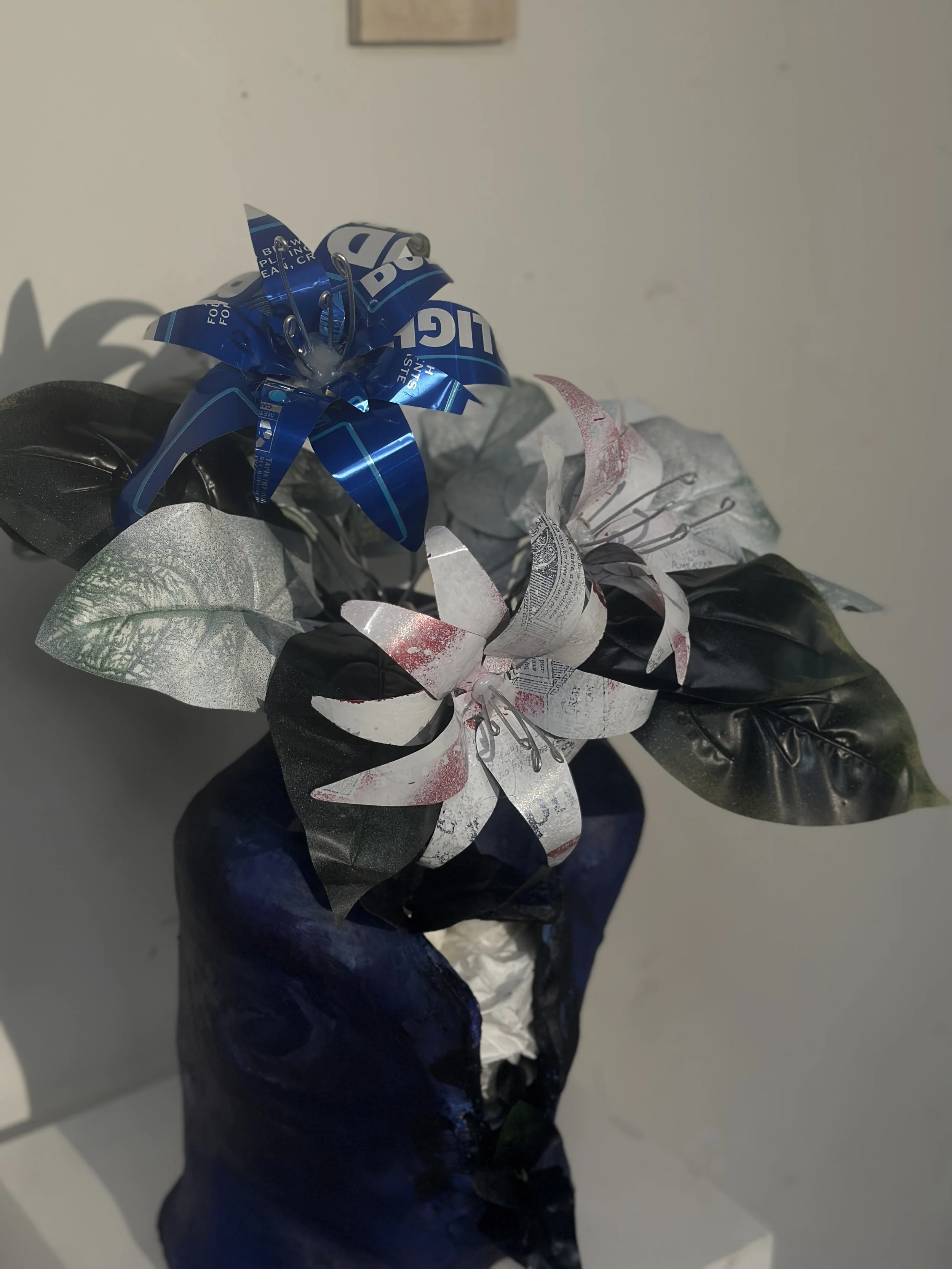 "Foresaken", Clay/Metal/Acrylic Paint/Found Objects, --, 12/09/25
