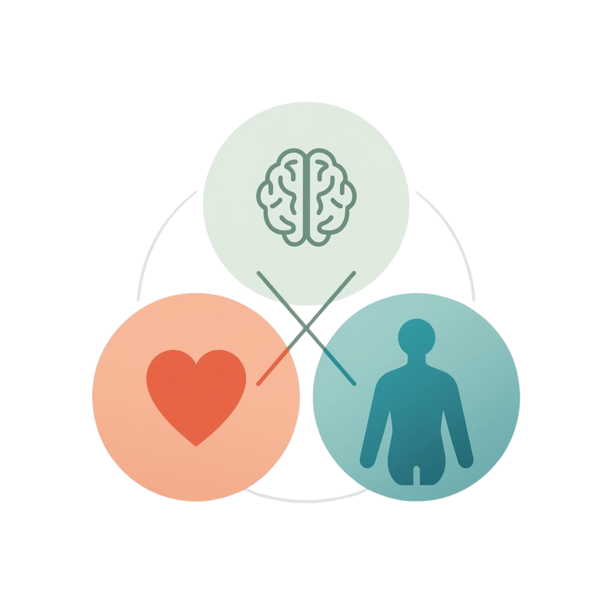 Geometric drawing of an outline square with sections divided by vertical, horizontal, and half circle lines.