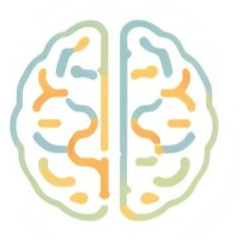 Geometric drawing of an outline square with sections divided by vertical, horizontal, and diagonal lines.