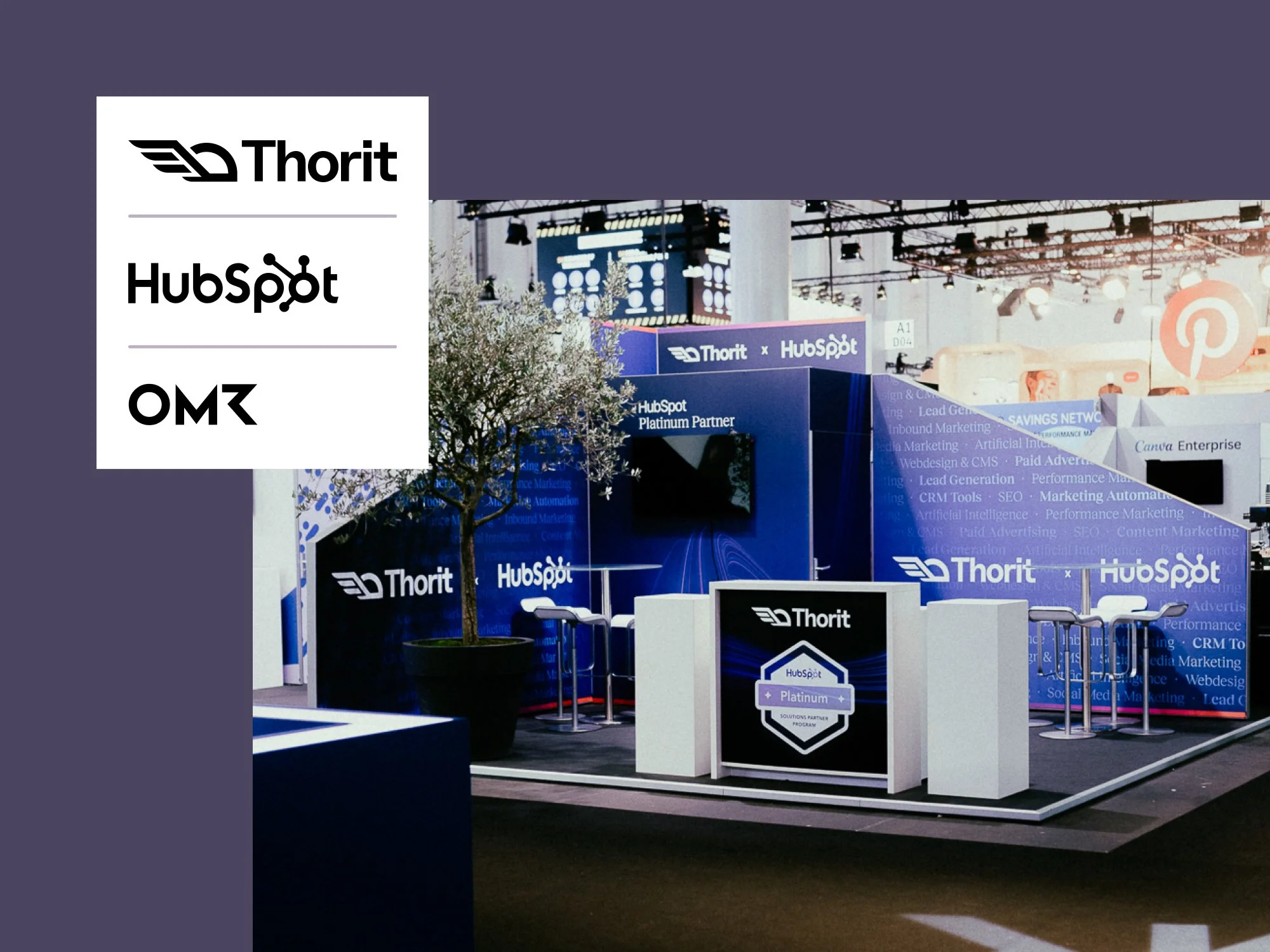 Thorit @ OMR24 — Messestand Gestaltung