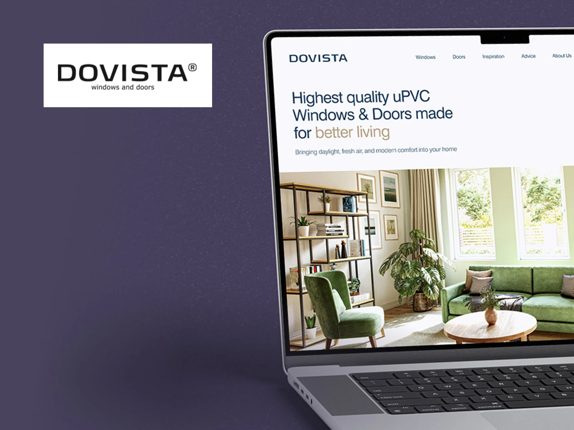 DOVISTA A/S — Website Konzeption &amp; Redesign