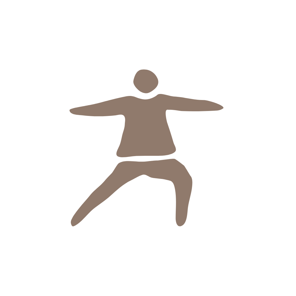 Silhouette of a person in a dance pose on a black background.