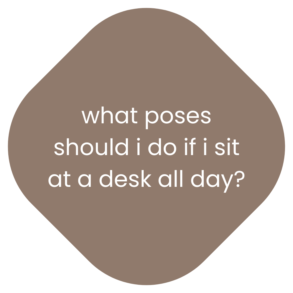 Ask a yoga teacher: what are good poses for being at a desk all day?