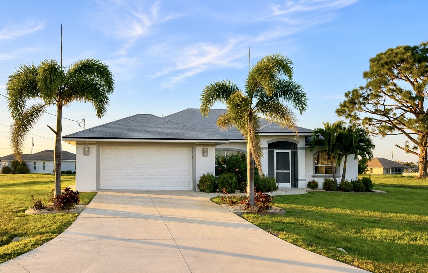 Paradise Home exterior in Rotonda West Florida vacation rental