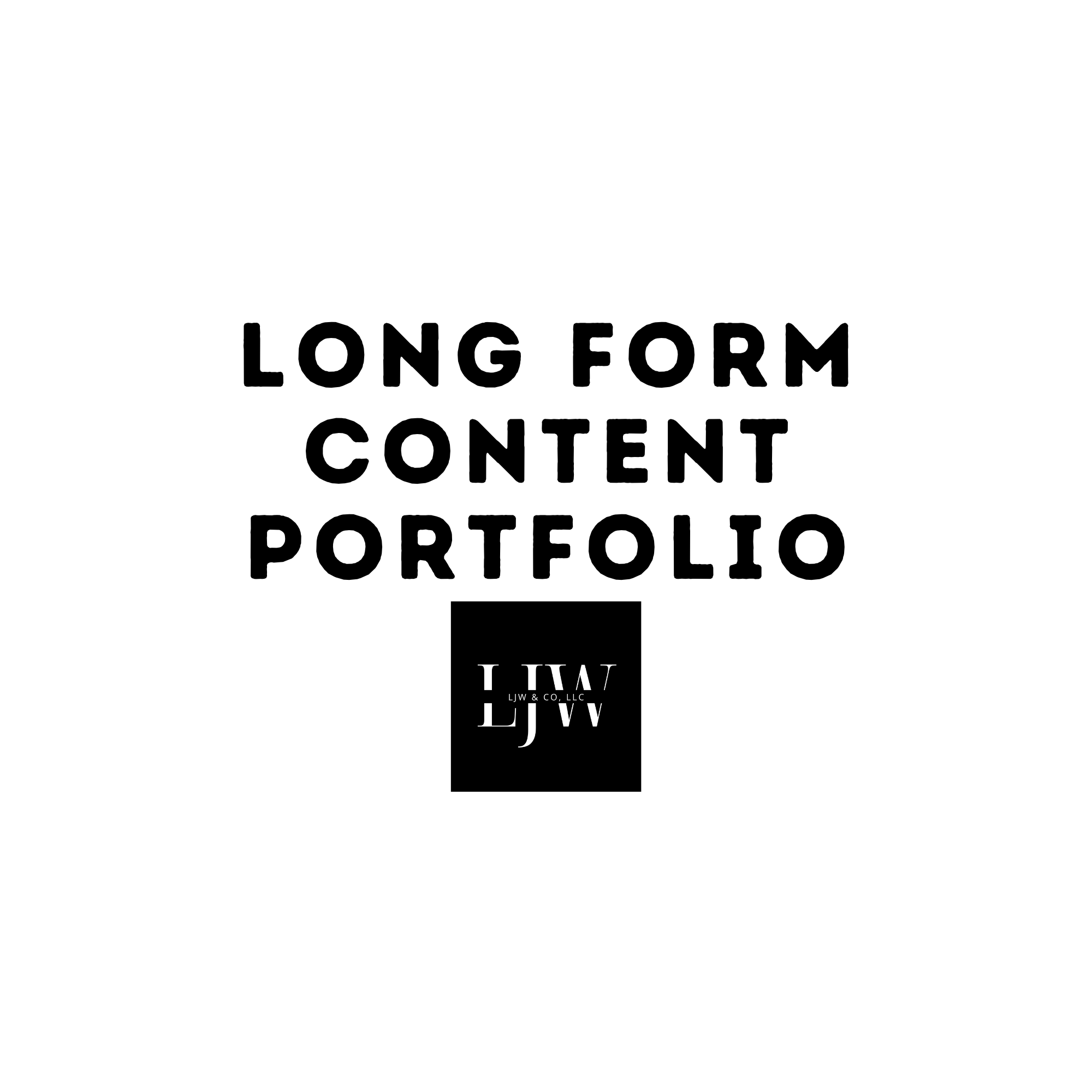 Long-Form Content & Blog Posts