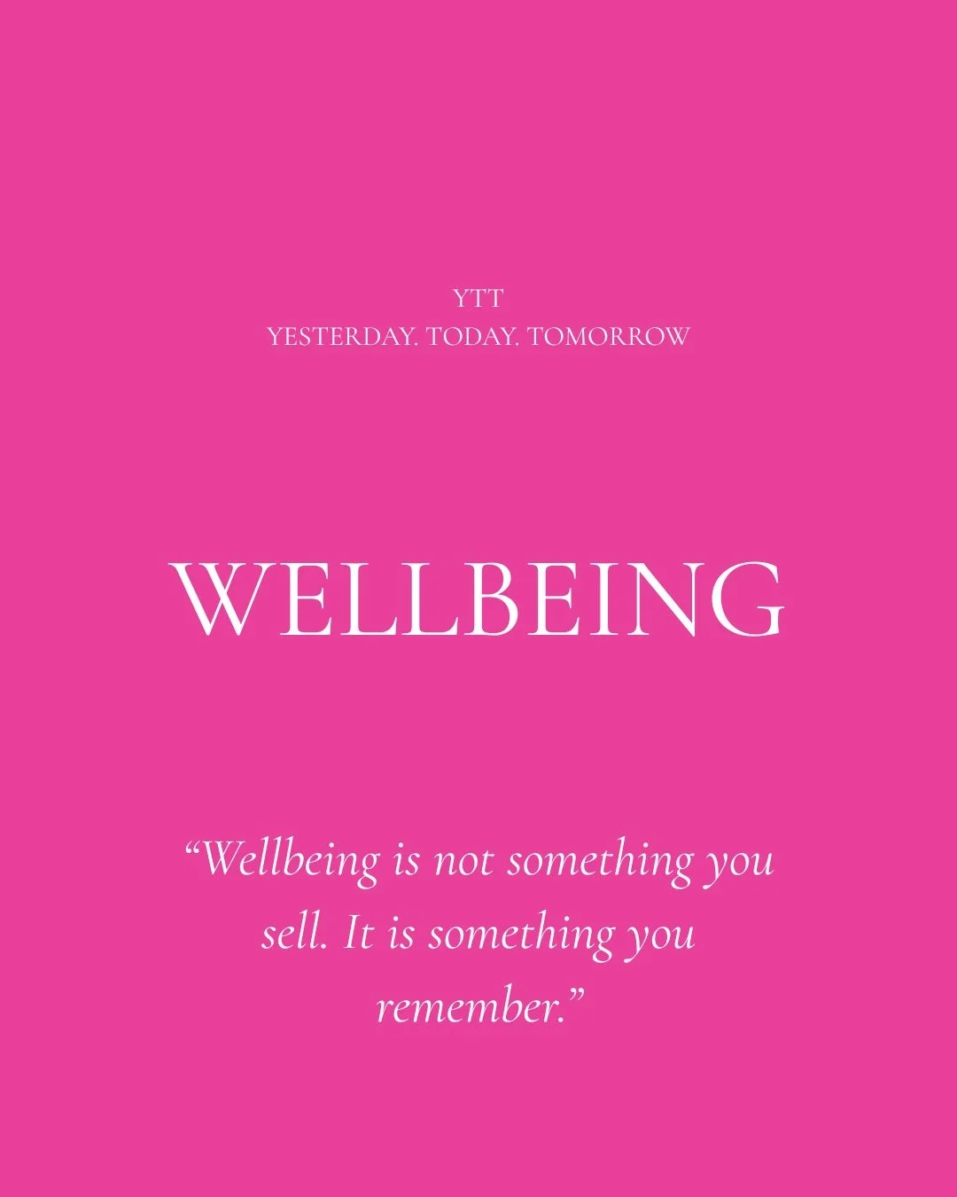 Wellbeing
Somewhere along the way, wellbeing became an industry. The most fundamental human capacities &mdash; rest, presence, a sense of meaning &mdash; were identified as needs, packaged as products, and sold back to the people they were taken from