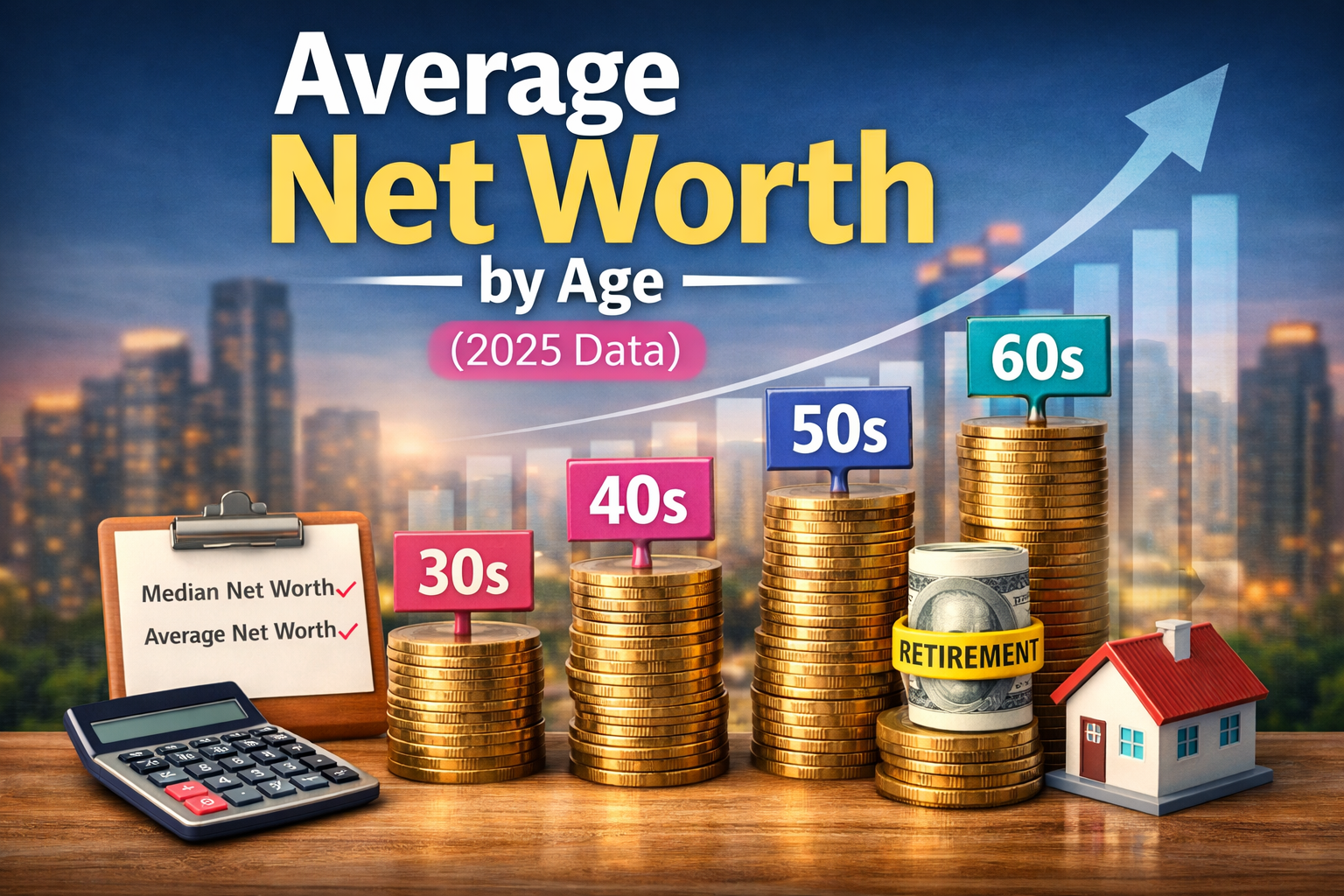 Average Net Worth by Age (2025 Data)