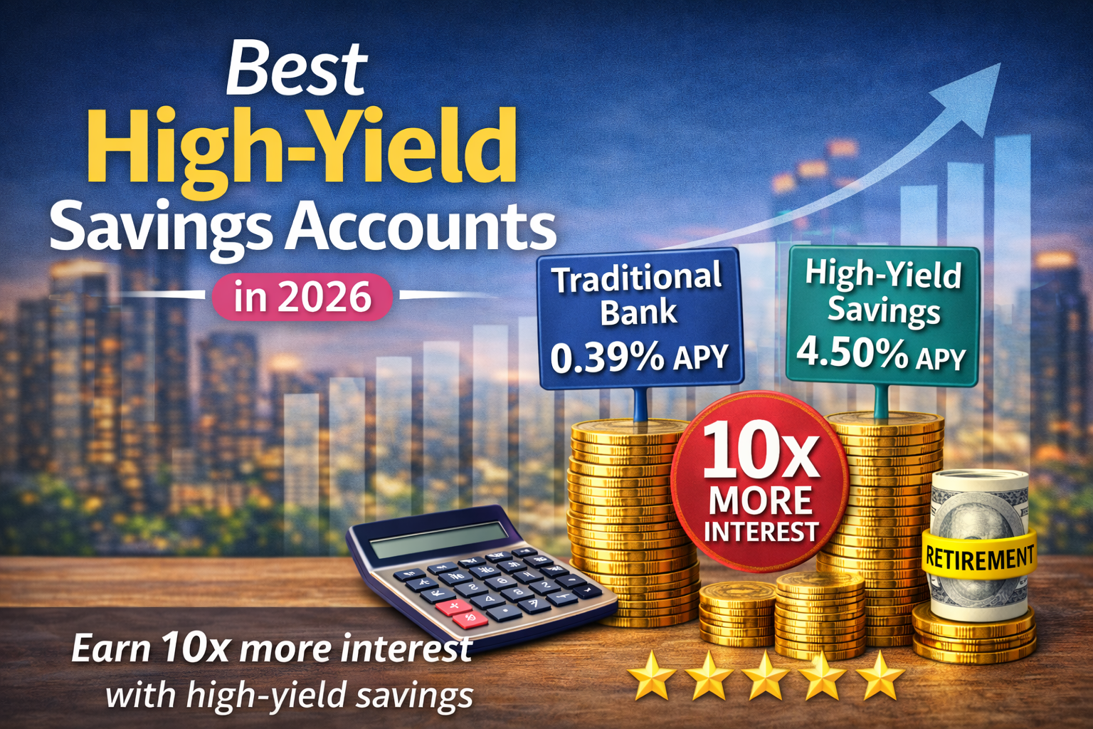 Best High-Yield Savings Accounts in 2026