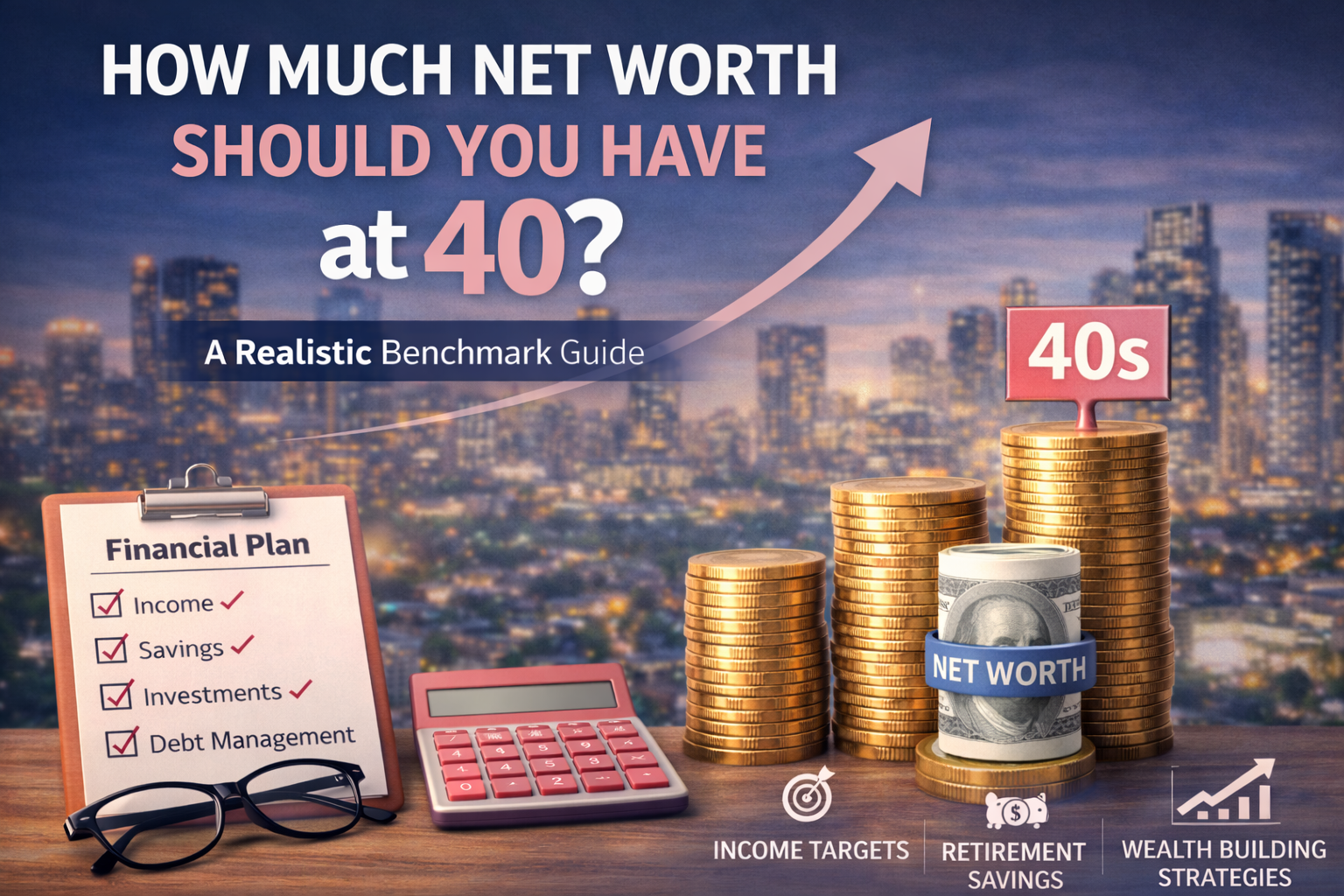 How Much Net Worth Should You Have at 40? A Realistic Benchmark Guide